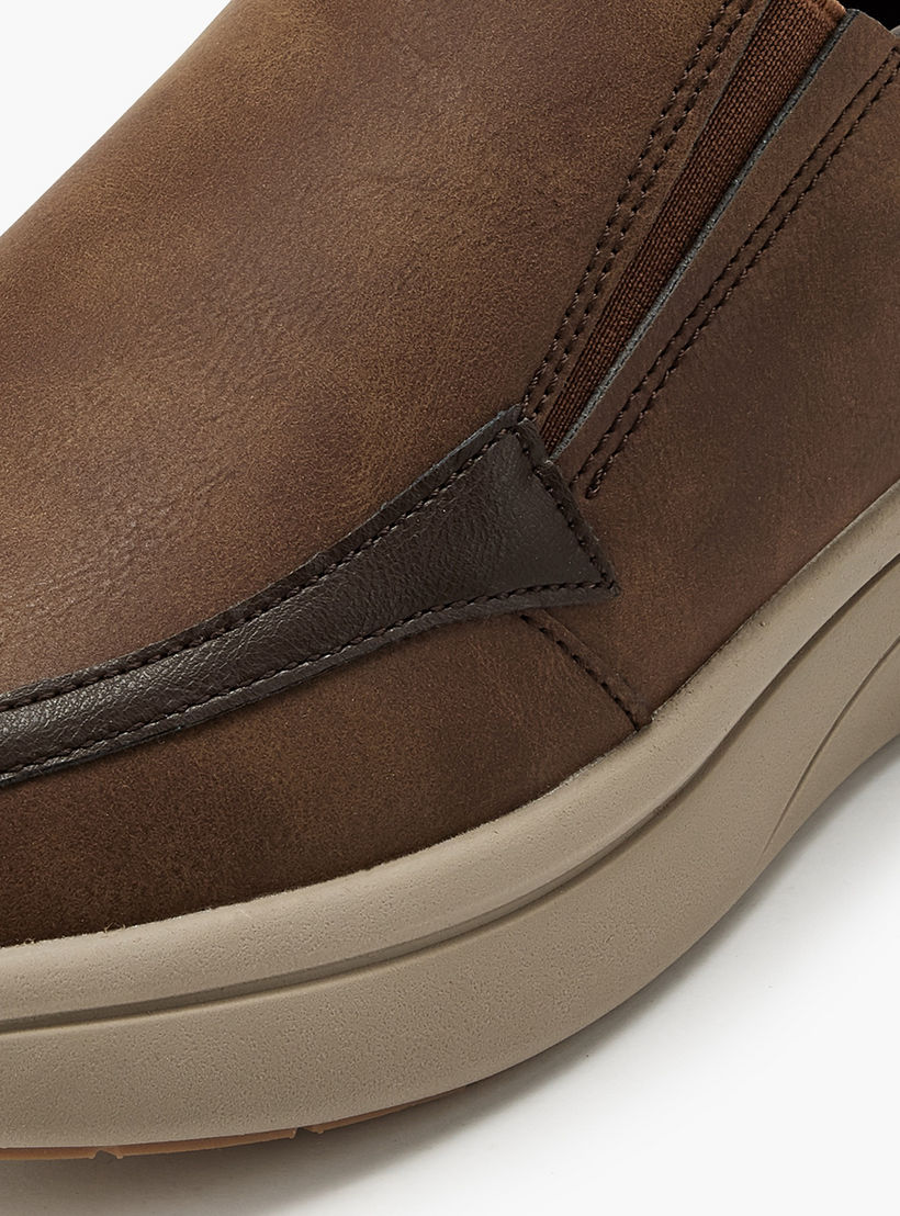 Lee Cooper Men's Solid Slip-On Ortholite Loafers-men-shoes-loafersandmoccasins-image-4