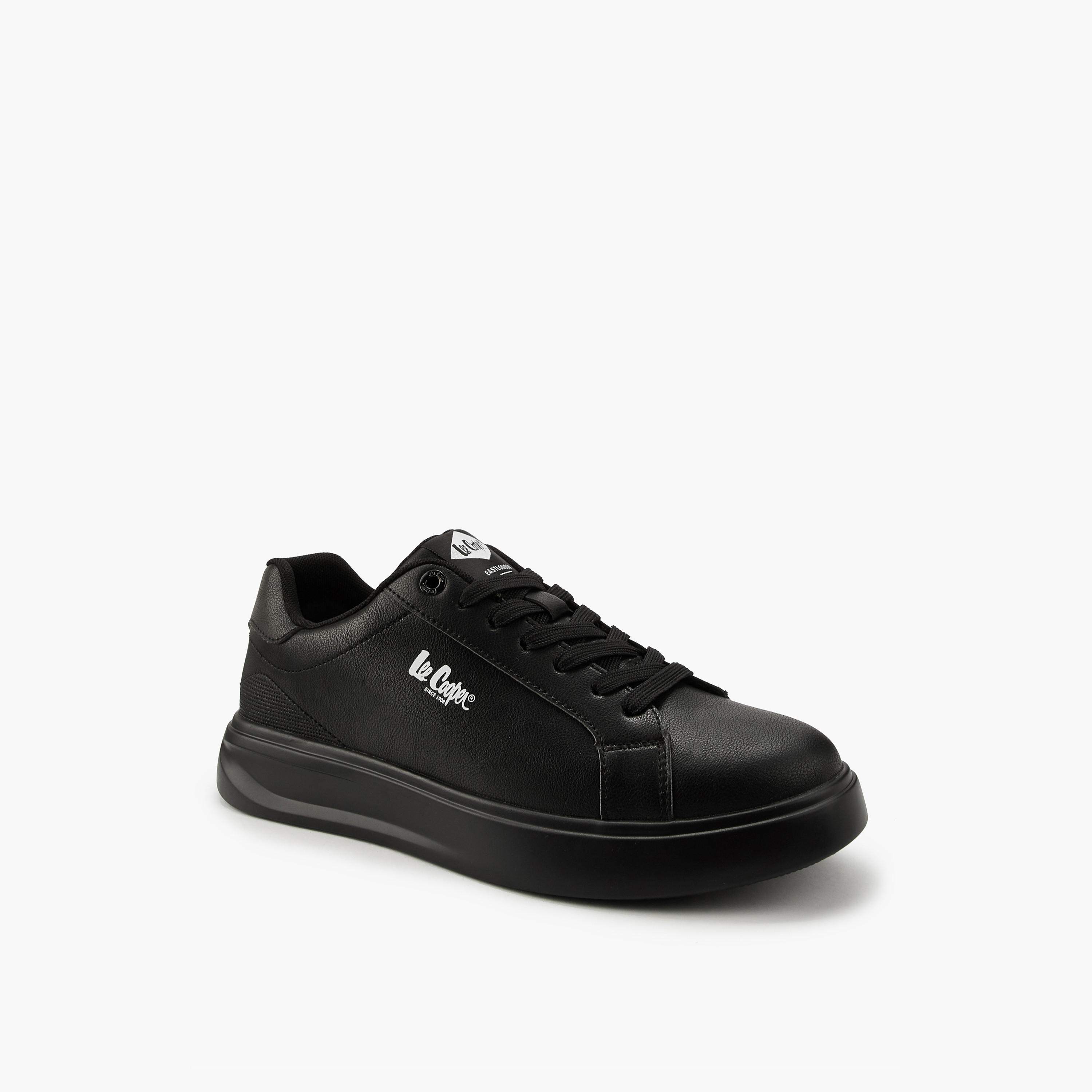 حذاء سنيكرز أورثولايت سادة برباط إغلاق للرجال من لي كوبر-men-shoes-sneakers-image-3