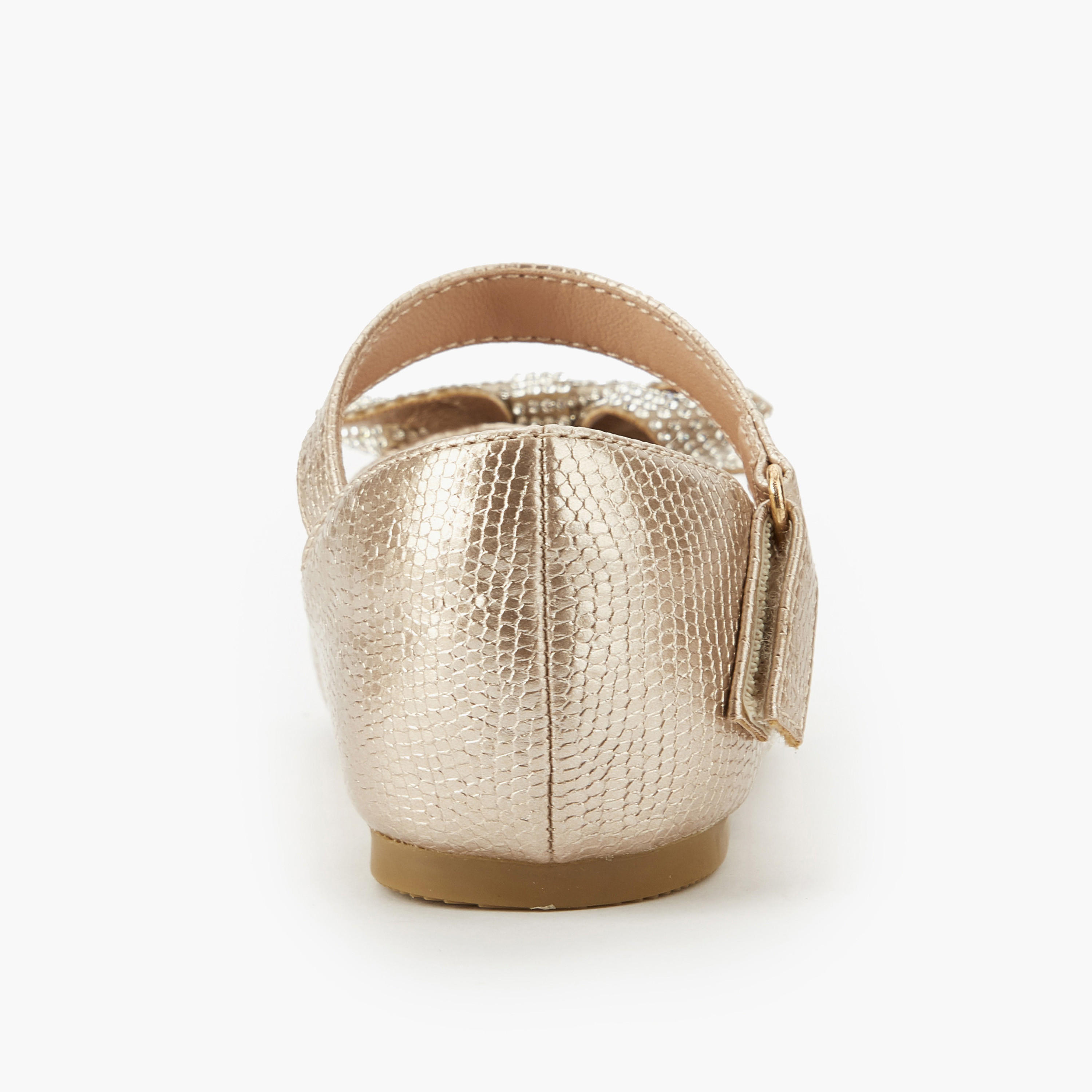حذاء باليرينا بشريط إغلاق لاصق للبنات من جونيورز-girls-shoes-ballerinas-image-2