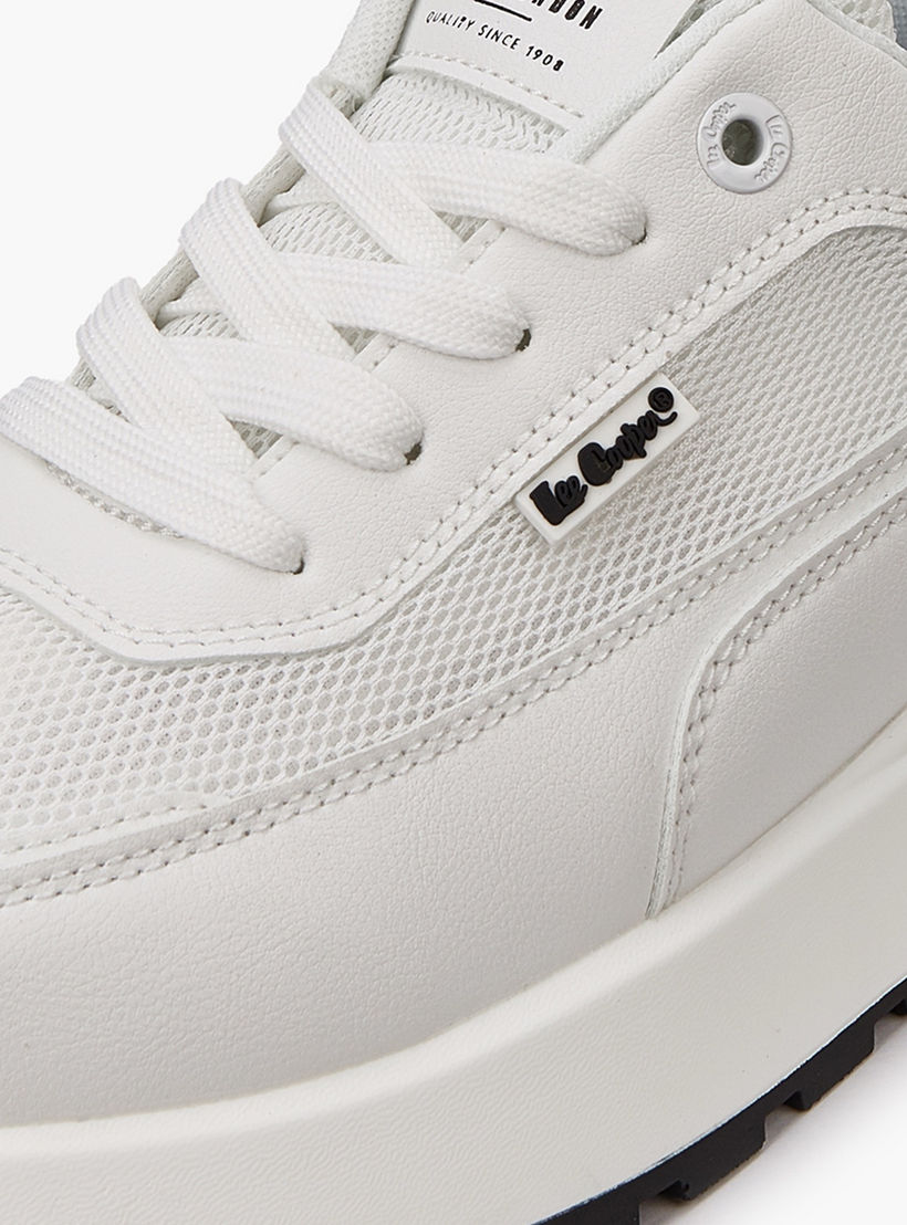 Lee Cooper Men's Panelled Lace-Up Ortholite Sneakers-men-shoes-sneakers-image-4