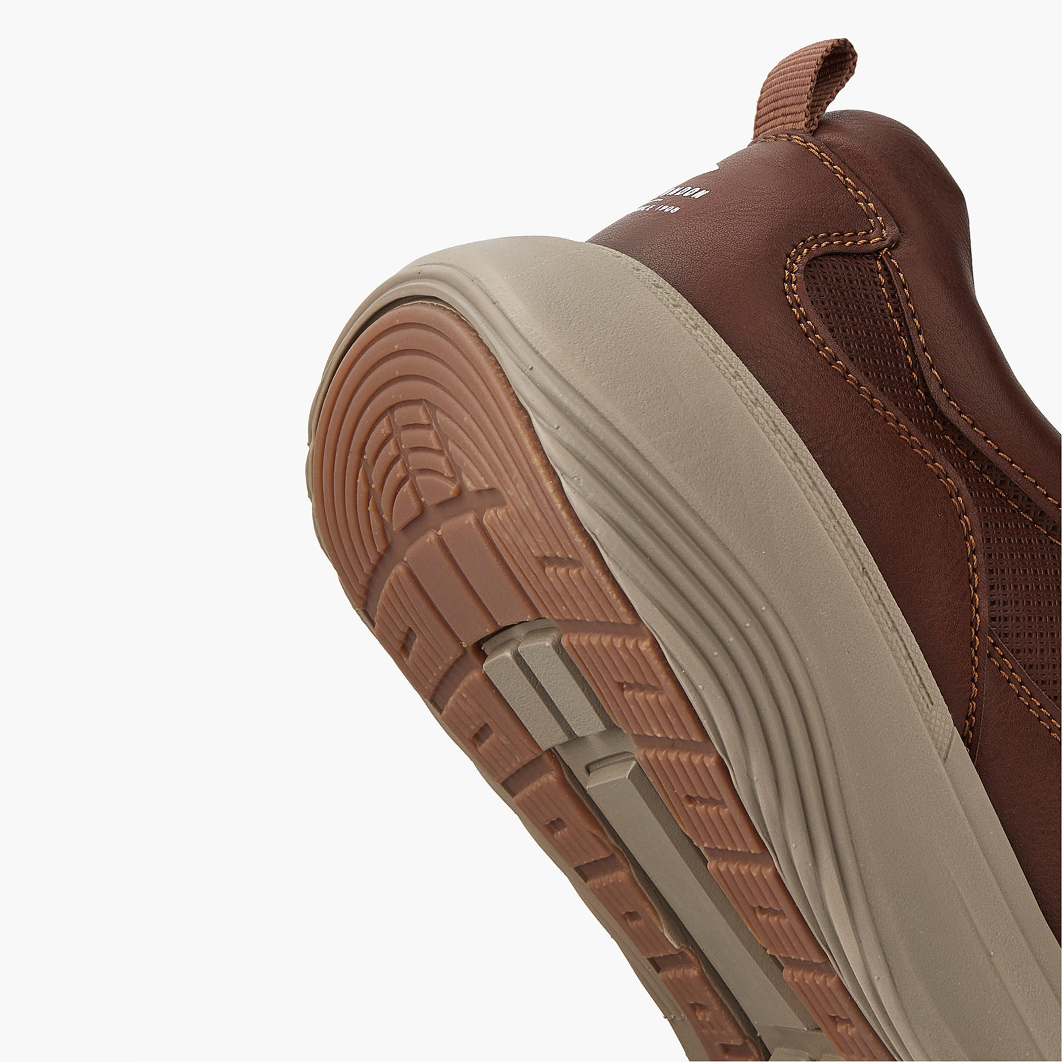 حذاء سنيكرز أورثولايت سادة برباط إغلاق وألسنة سحب للرجال من لي كوبر-men-shoes-sneakers-image-4