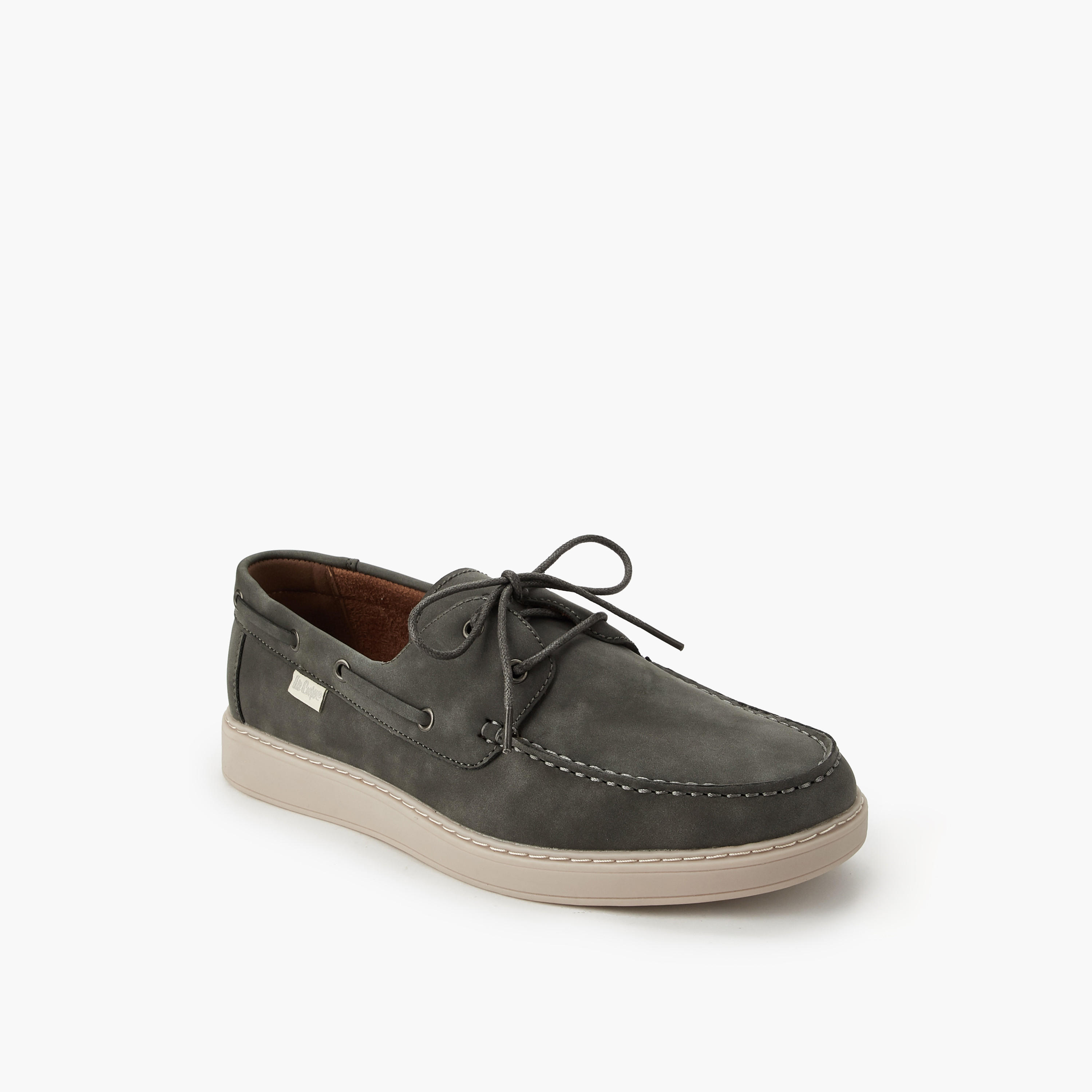 Lee Cooper Men Ortholite Lace-Up Ankle Sneakers-men-shoes-sneakers-image-3