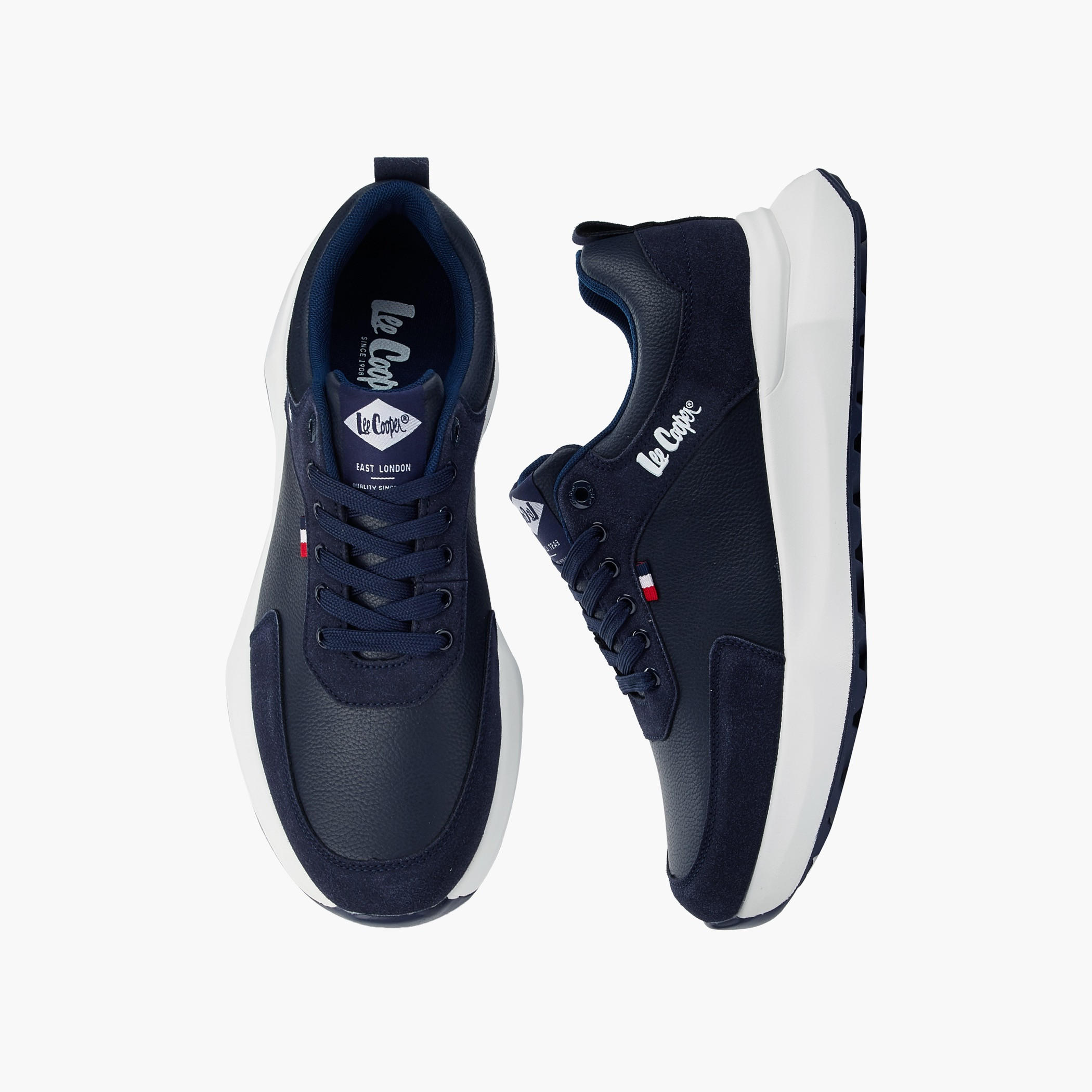 Lee Cooper Men Ortholite Lace-Up Ankle Sneakers-men-shoes-sneakers-image-1