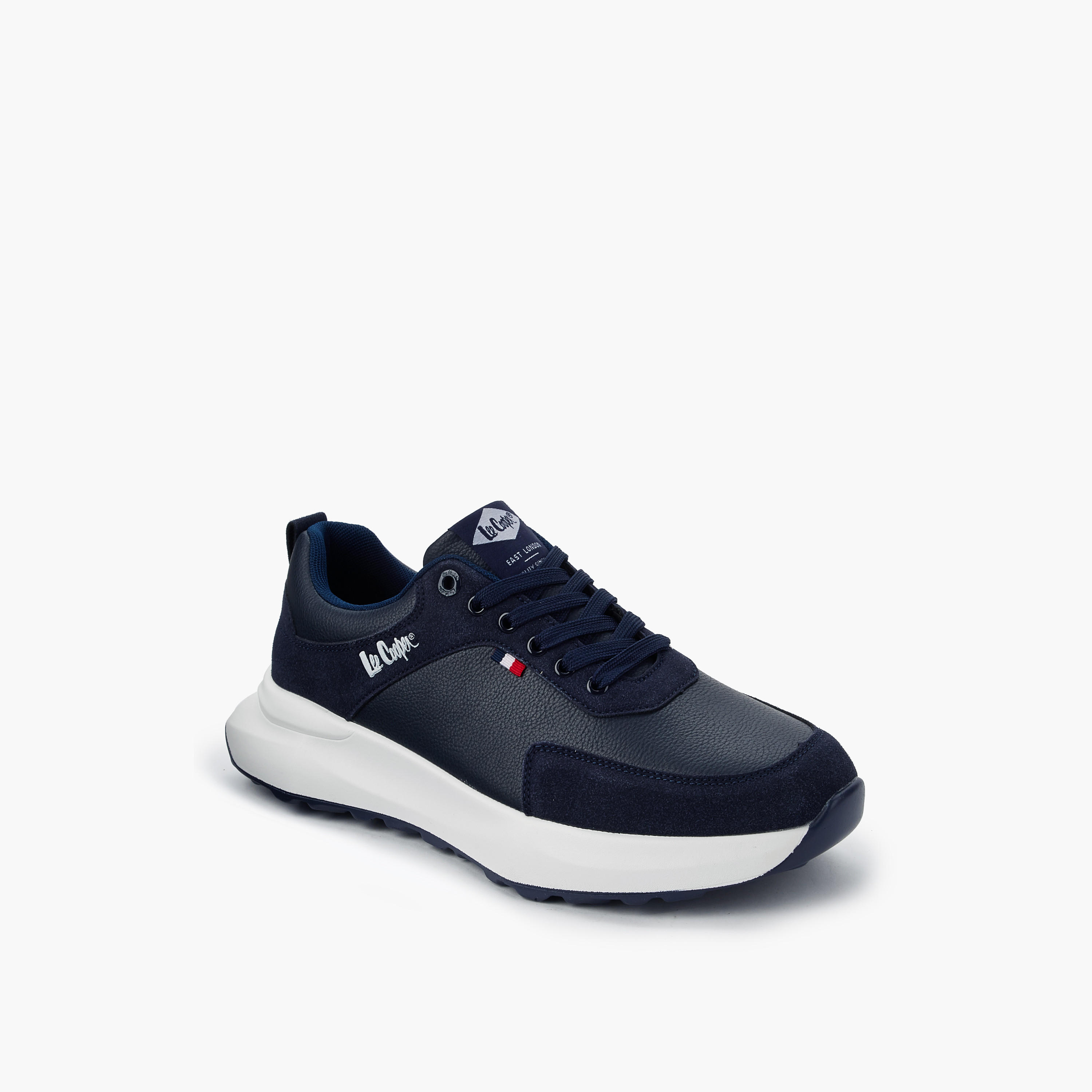 Lee Cooper Men Ortholite Lace-Up Ankle Sneakers-men-shoes-sneakers-image-3