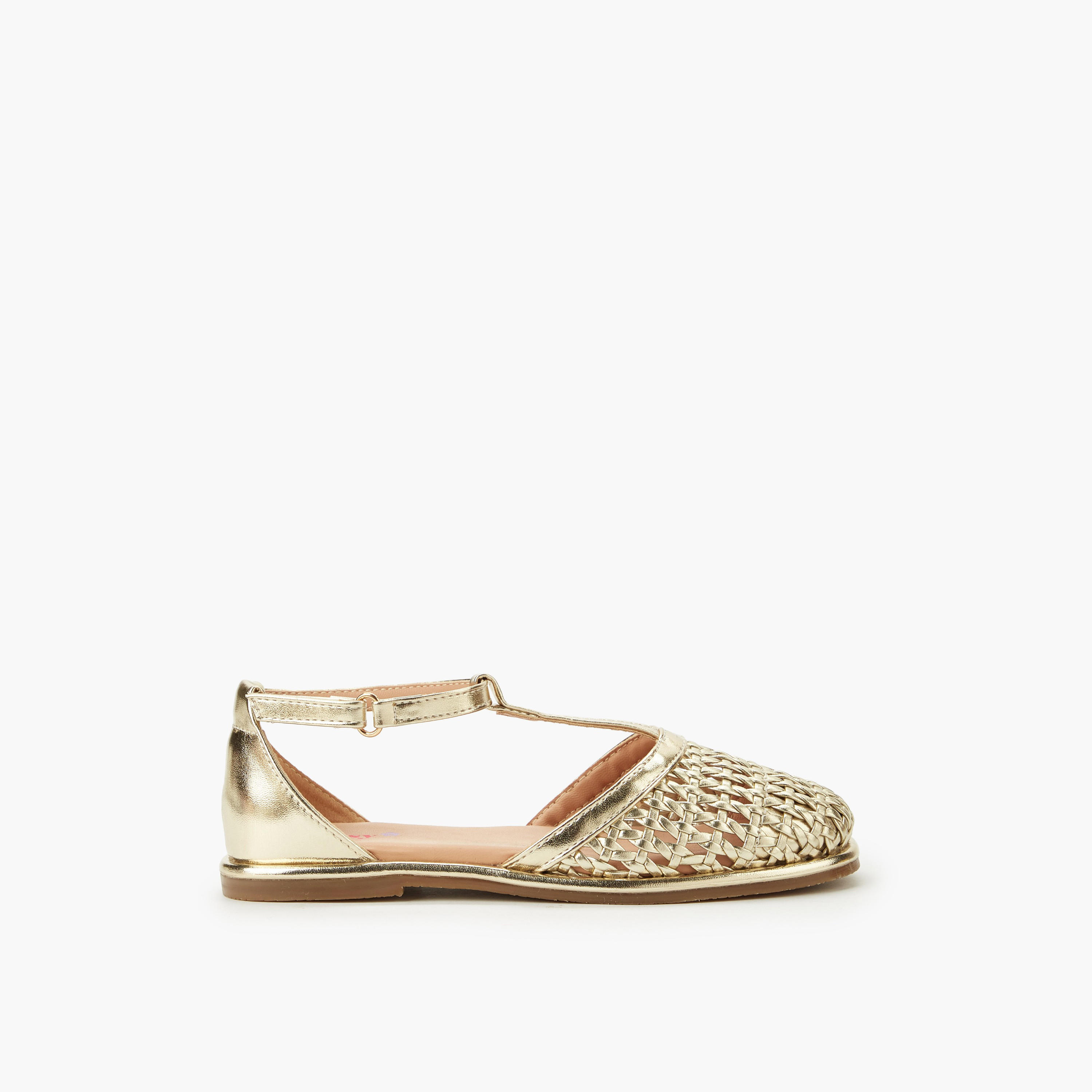 حذاء بشريط إغلاق لاصق للبنات من ليتل ميسي-girls-shoes-sandals-image-3