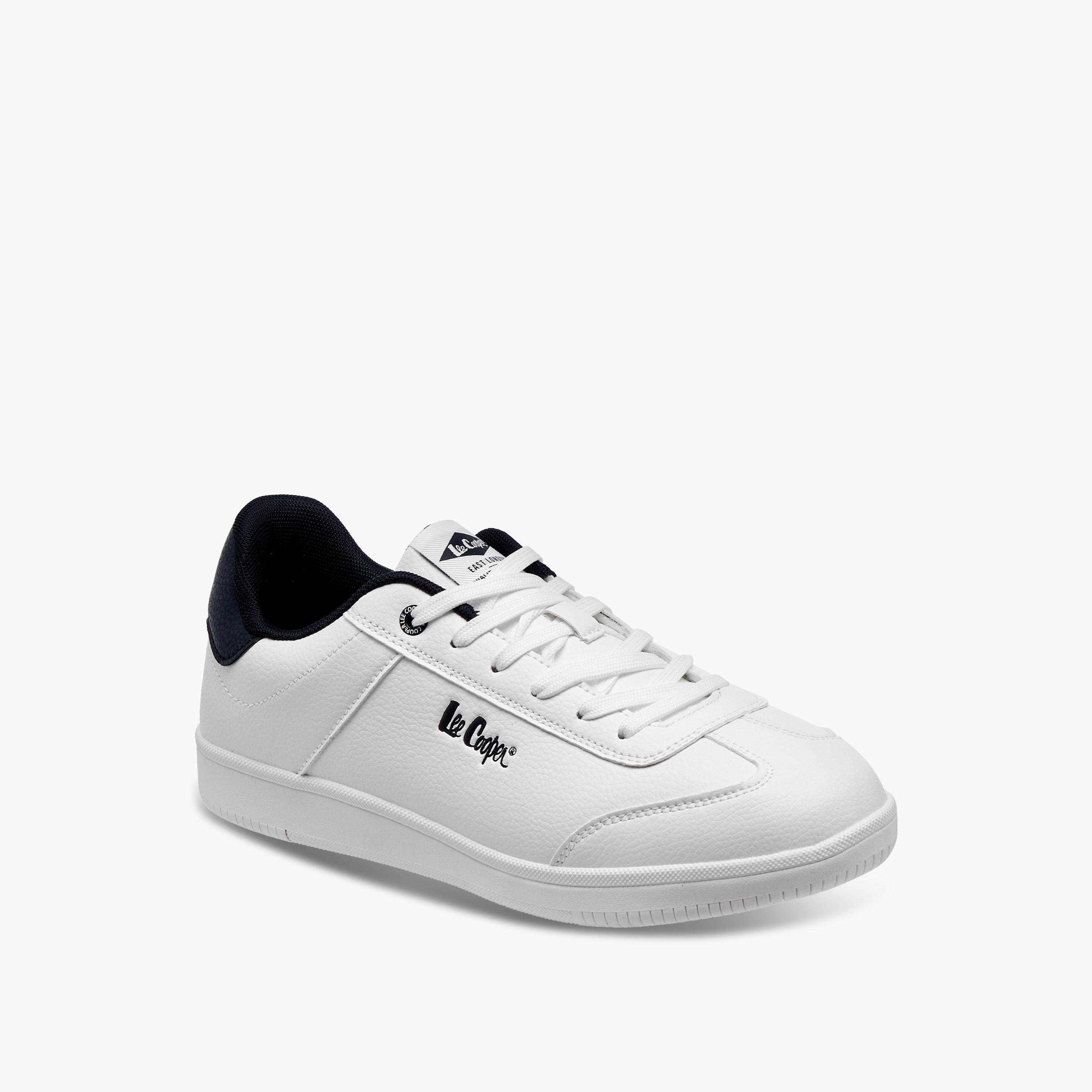 Lee Cooper Men's Panelled Lace-Up Closure Sneakers-men-shoes-sneakers-image-2