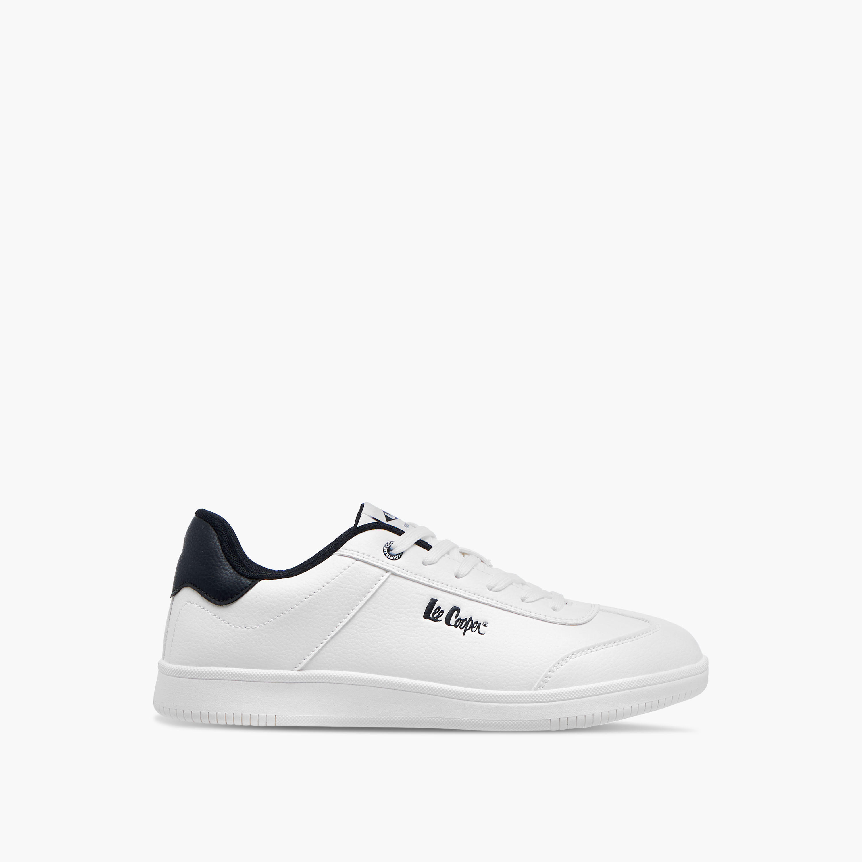 Lee Cooper Men's Panelled Lace-Up Closure Sneakers-men-shoes-sneakers-image-3