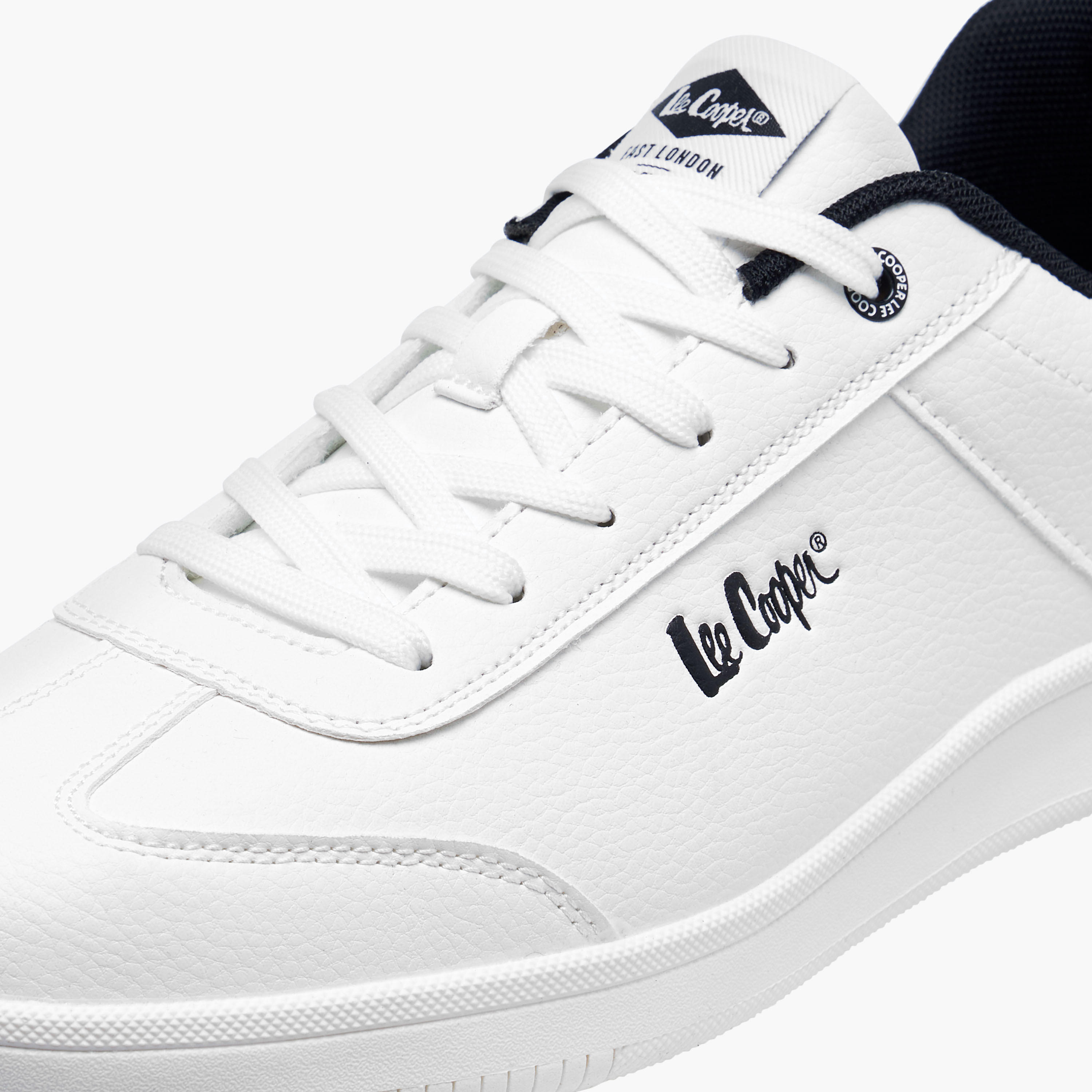 Lee Cooper Men's Panelled Lace-Up Closure Sneakers-men-shoes-sneakers-image-4