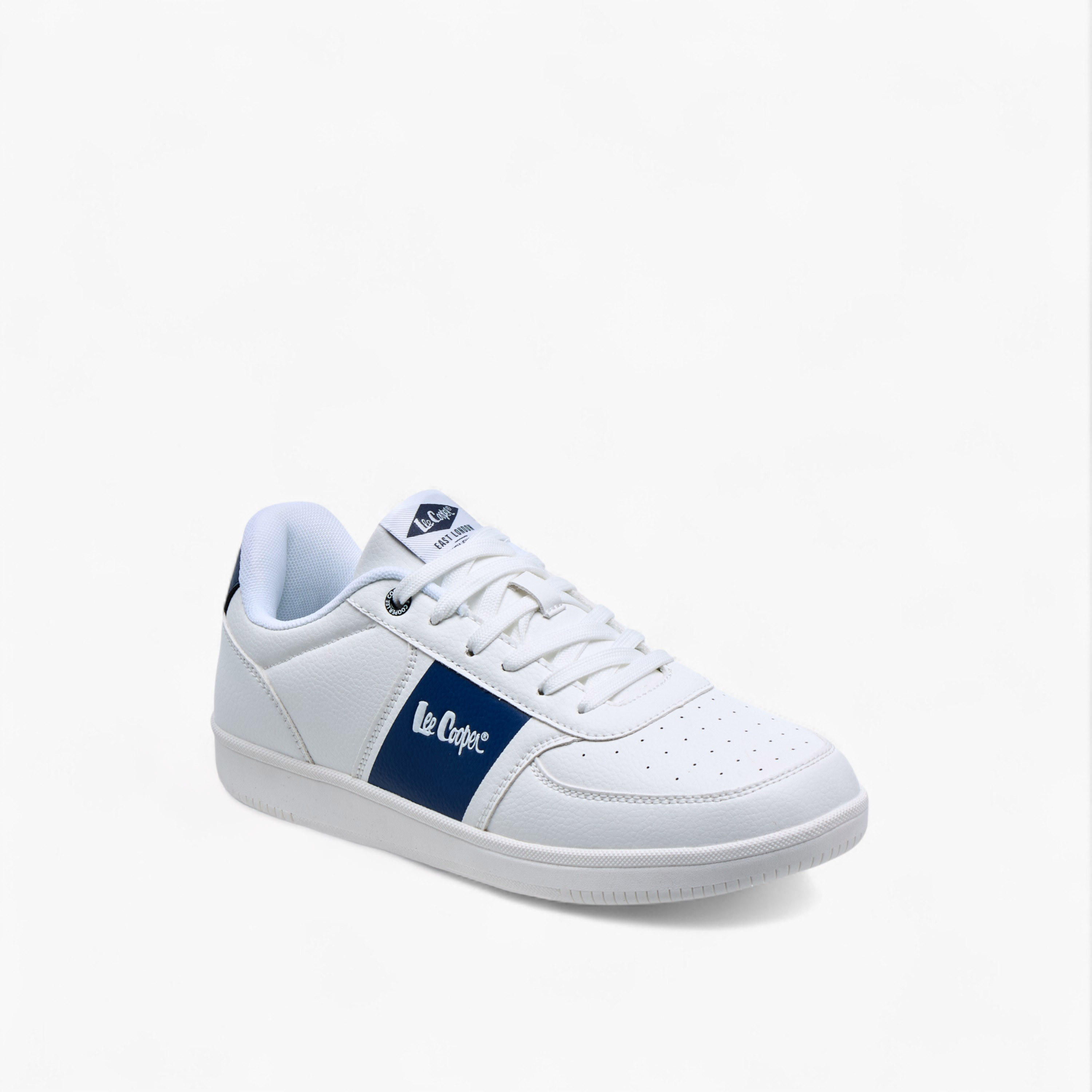 Lee Cooper Men's Perforated Lace-Up Sneakers-men-shoes-sneakers-image-2