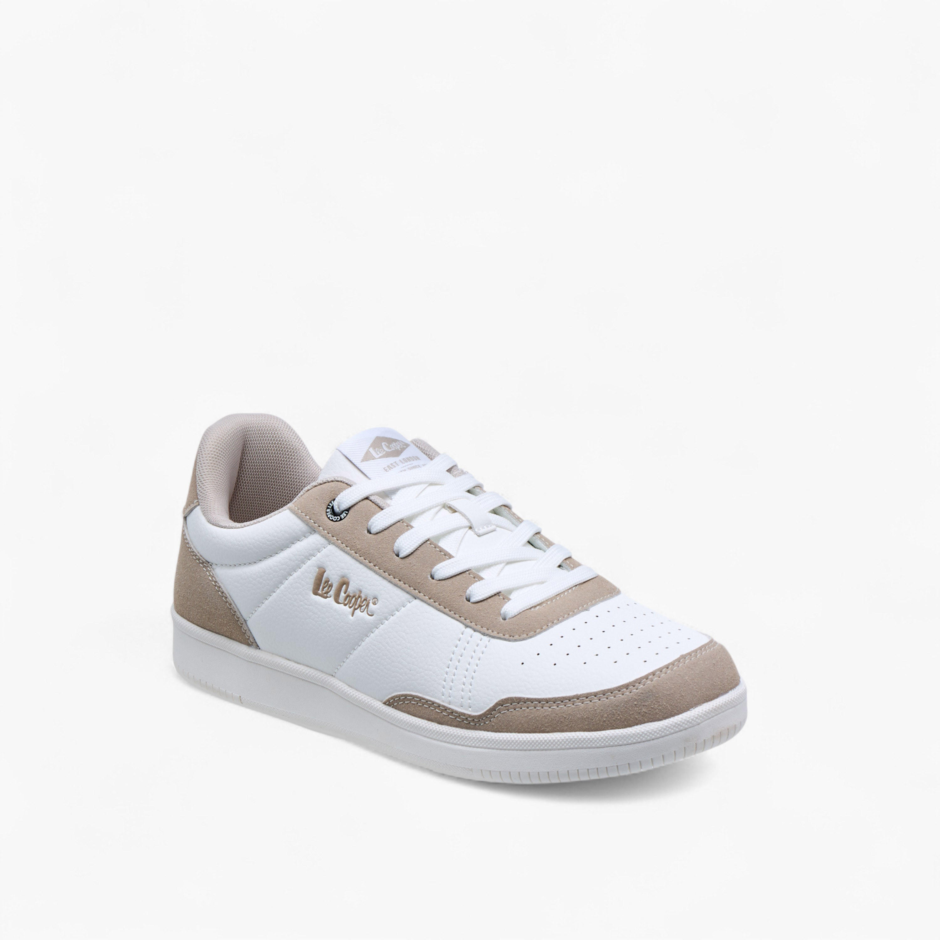 Lee Cooper Men's Perforated Lace-Up Sneakers-men-shoes-sneakers-image-2