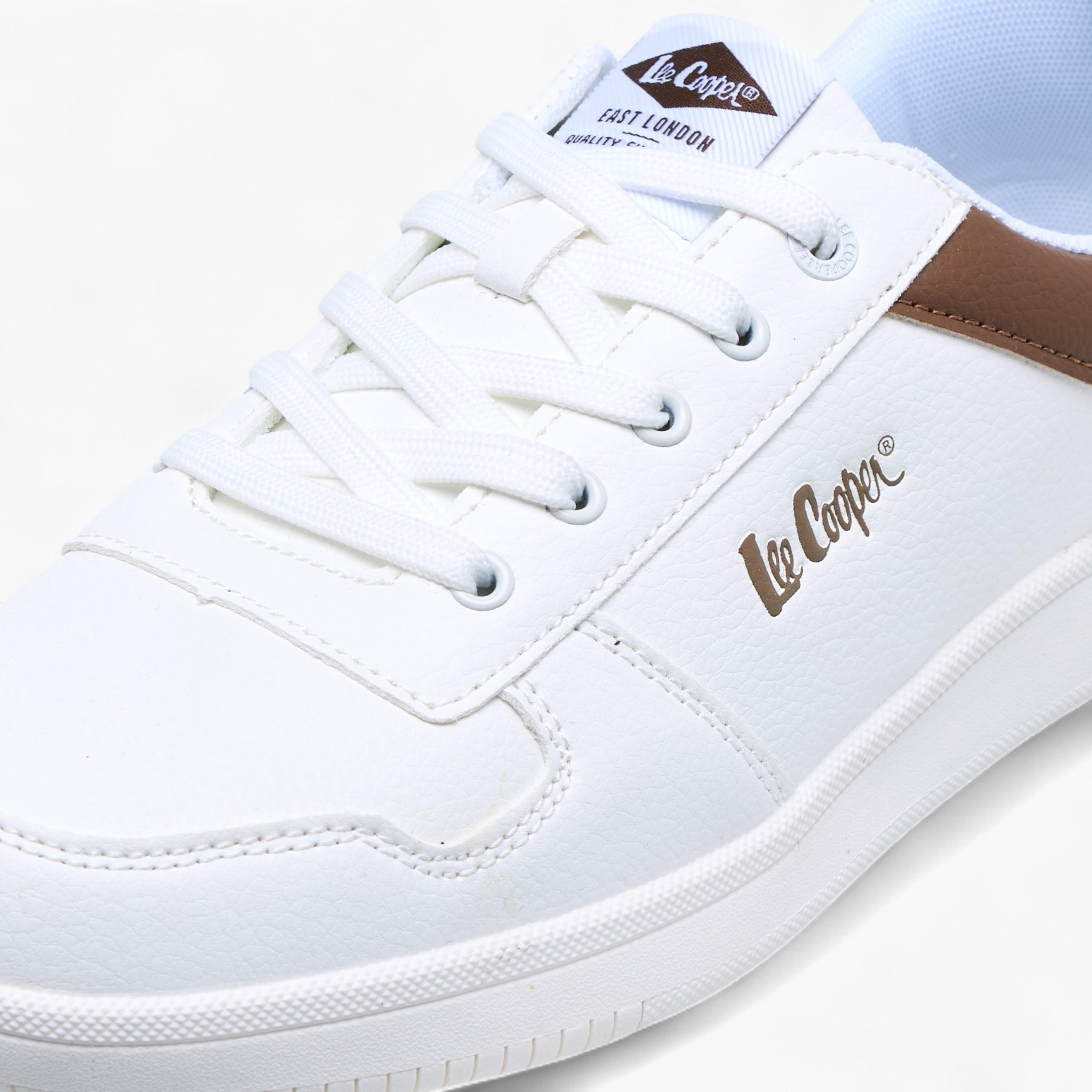 Lee Cooper Men's Panelled Lace-Up Sneakers-men-shoes-sneakers-image-4