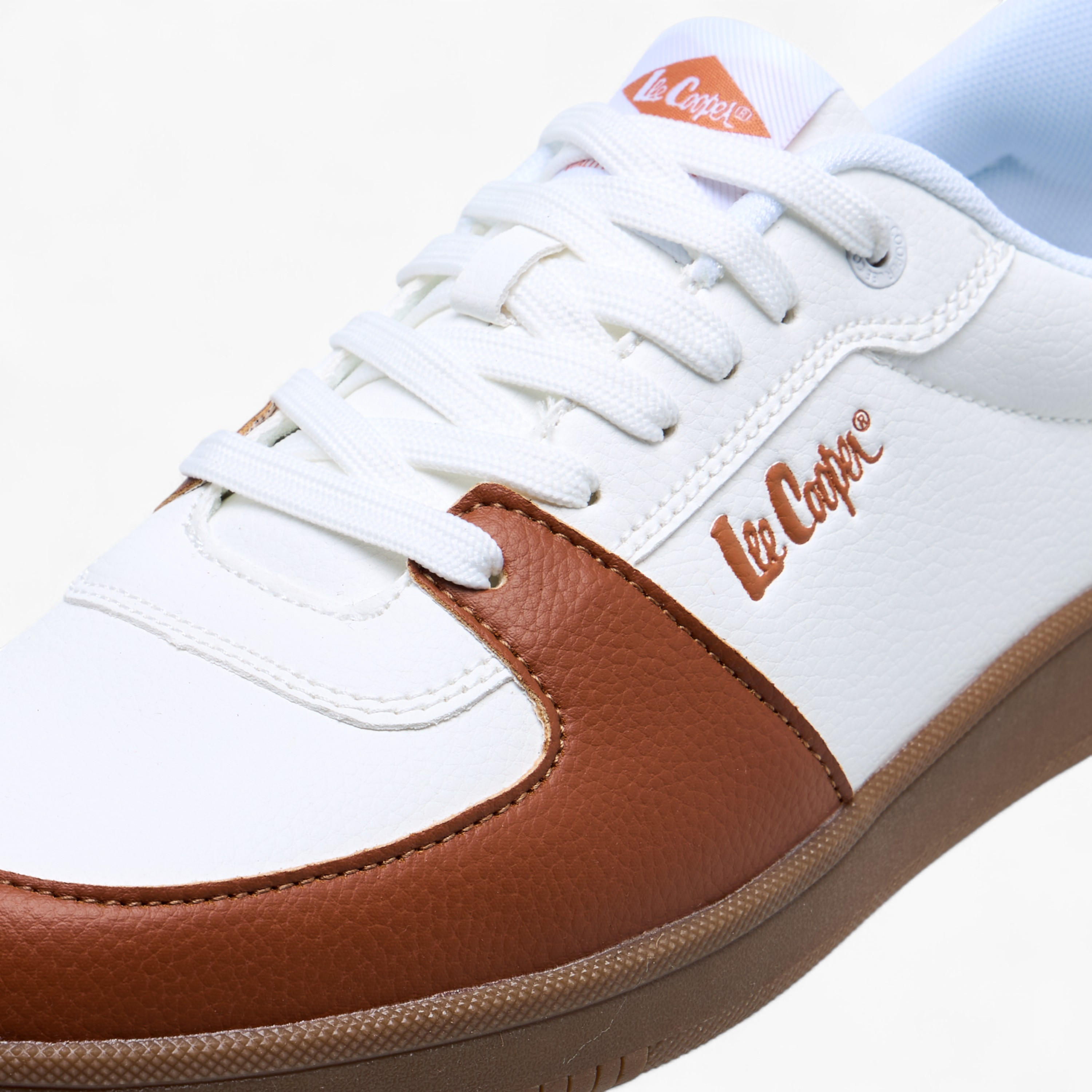 Lee Cooper Men's Colourblock Lace-Up Sneakers-men-shoes-sneakers-image-4