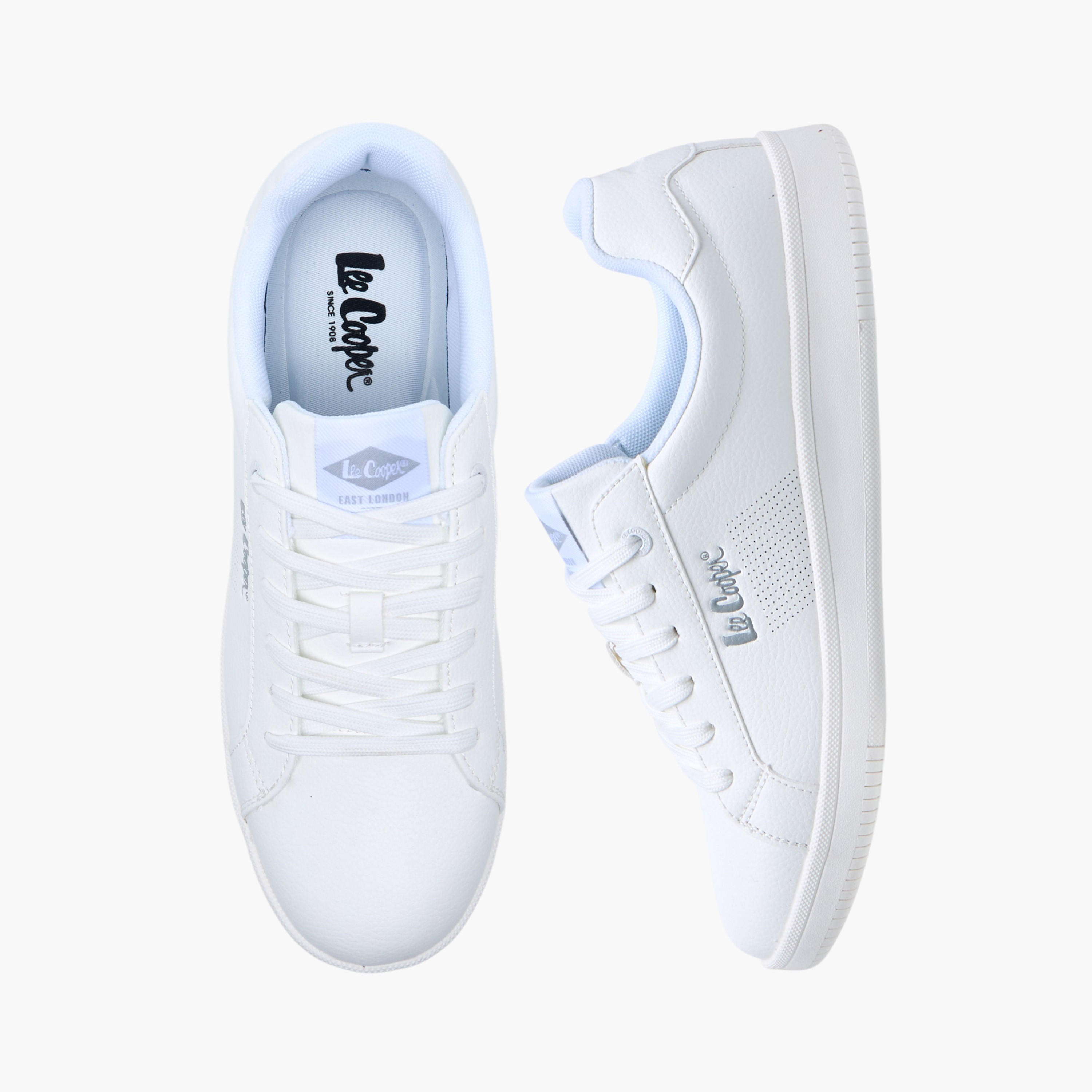 Lee Cooper Men's Panelled Lace-Up Sneakers-men-shoes-sneakers-image-1