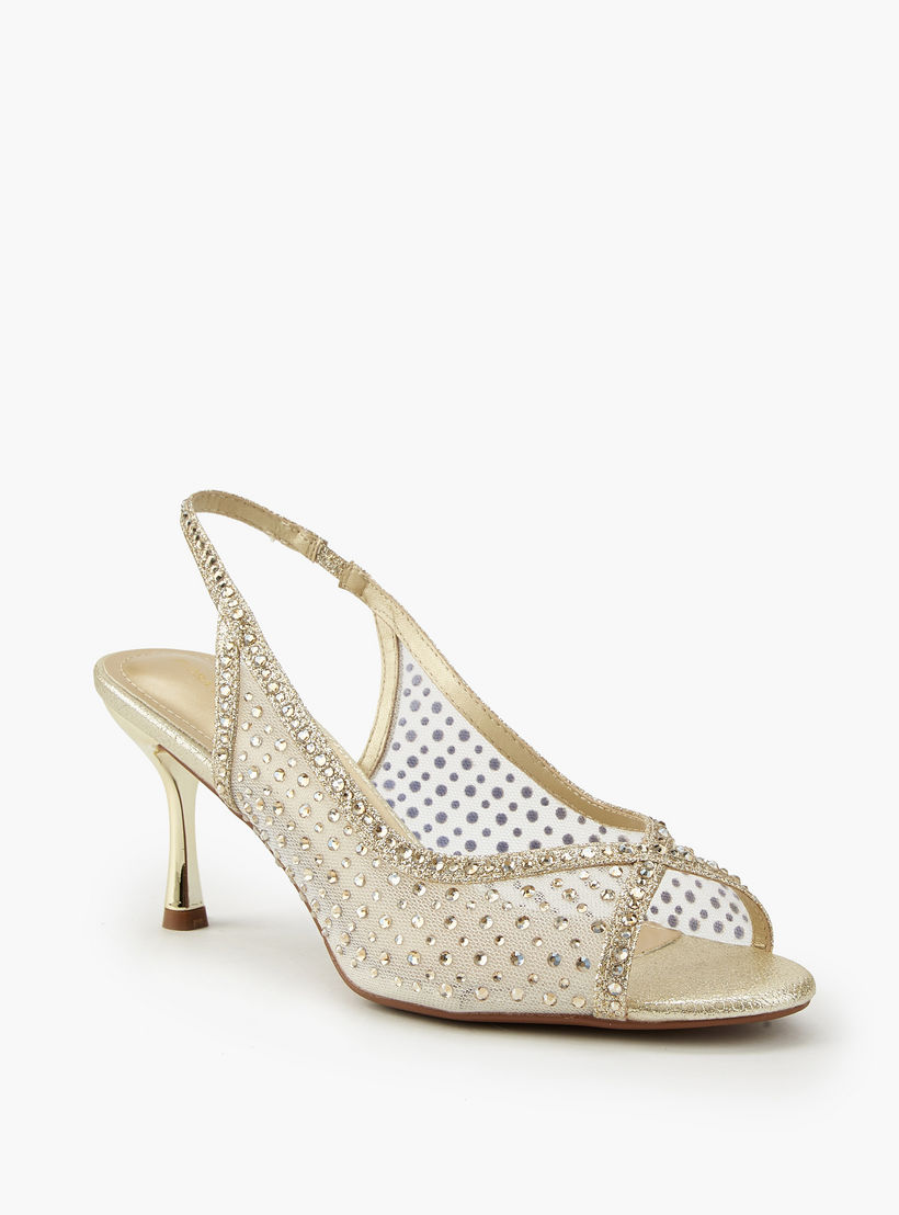 Flora Bella Embellished Slingback Peep-Toe Sandals with Stiletto Heels-women-shoes-sandals-heeled-image-3