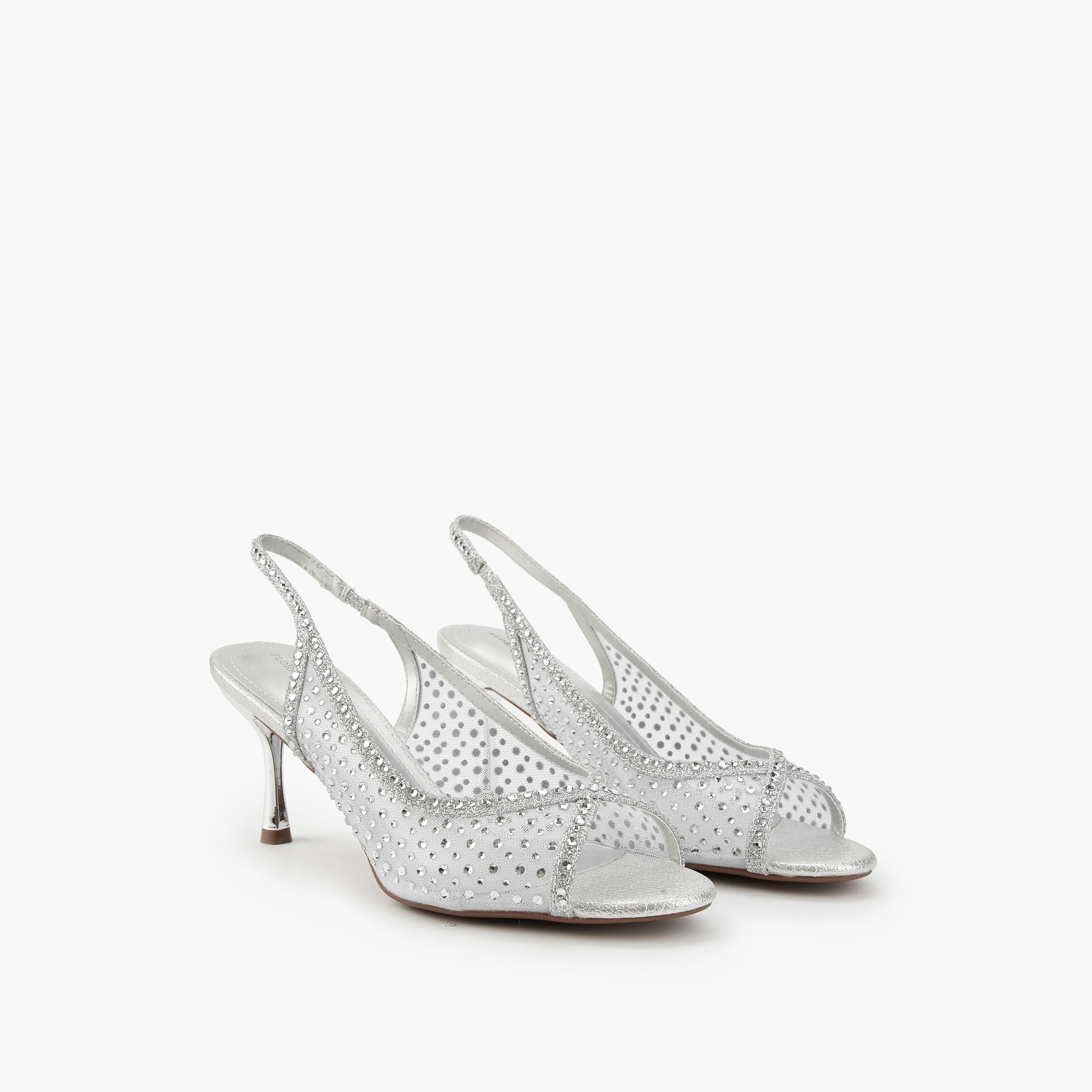 صندل مزين بكعب ستيليتو ومقدمة مفتوحة وحزام خلفي من فلورا بيلا-women-shoes-sandals-heeled-image-1