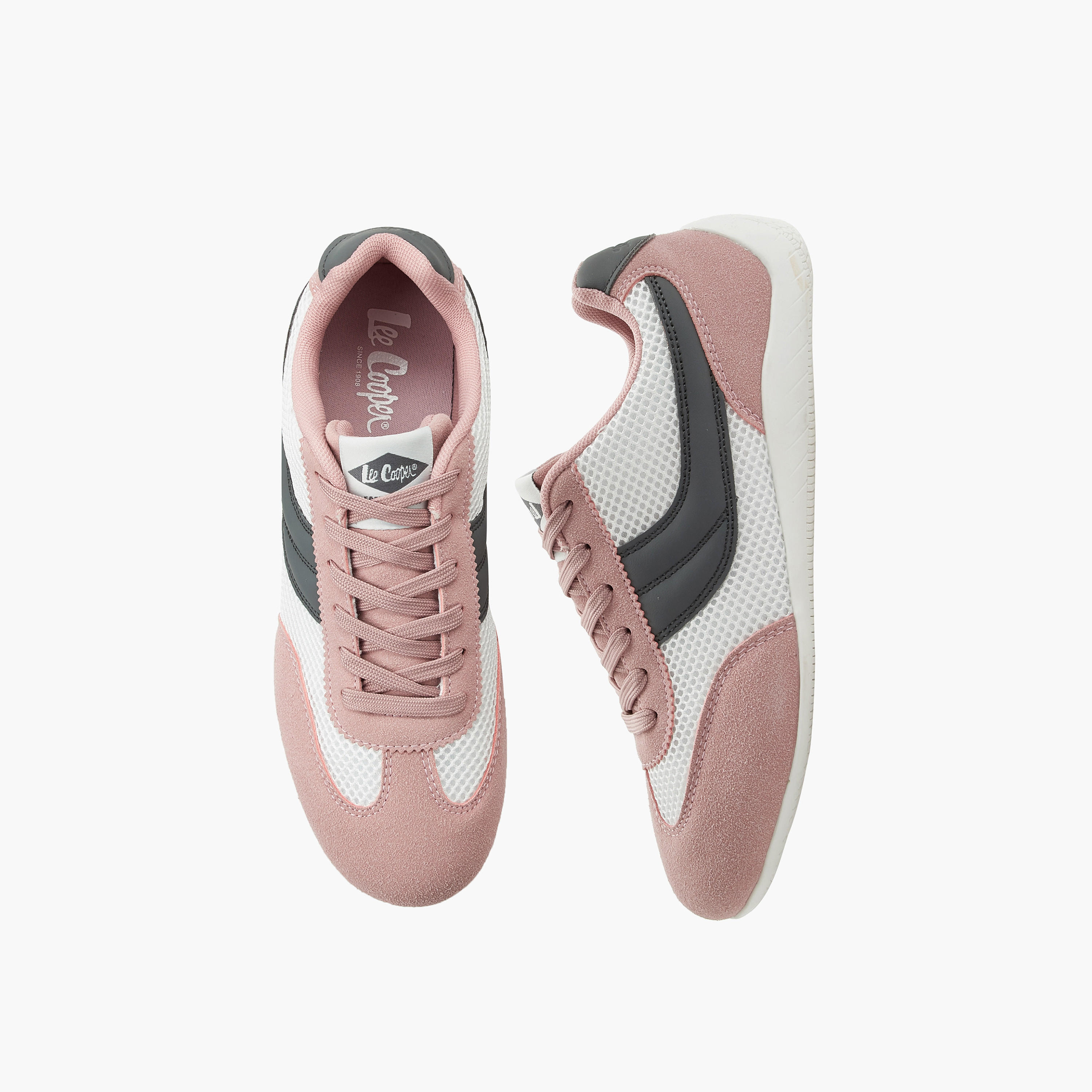 Lee Cooper Women Lace-Up Ankle Sneakers-women-shoes-sneakers-image-1