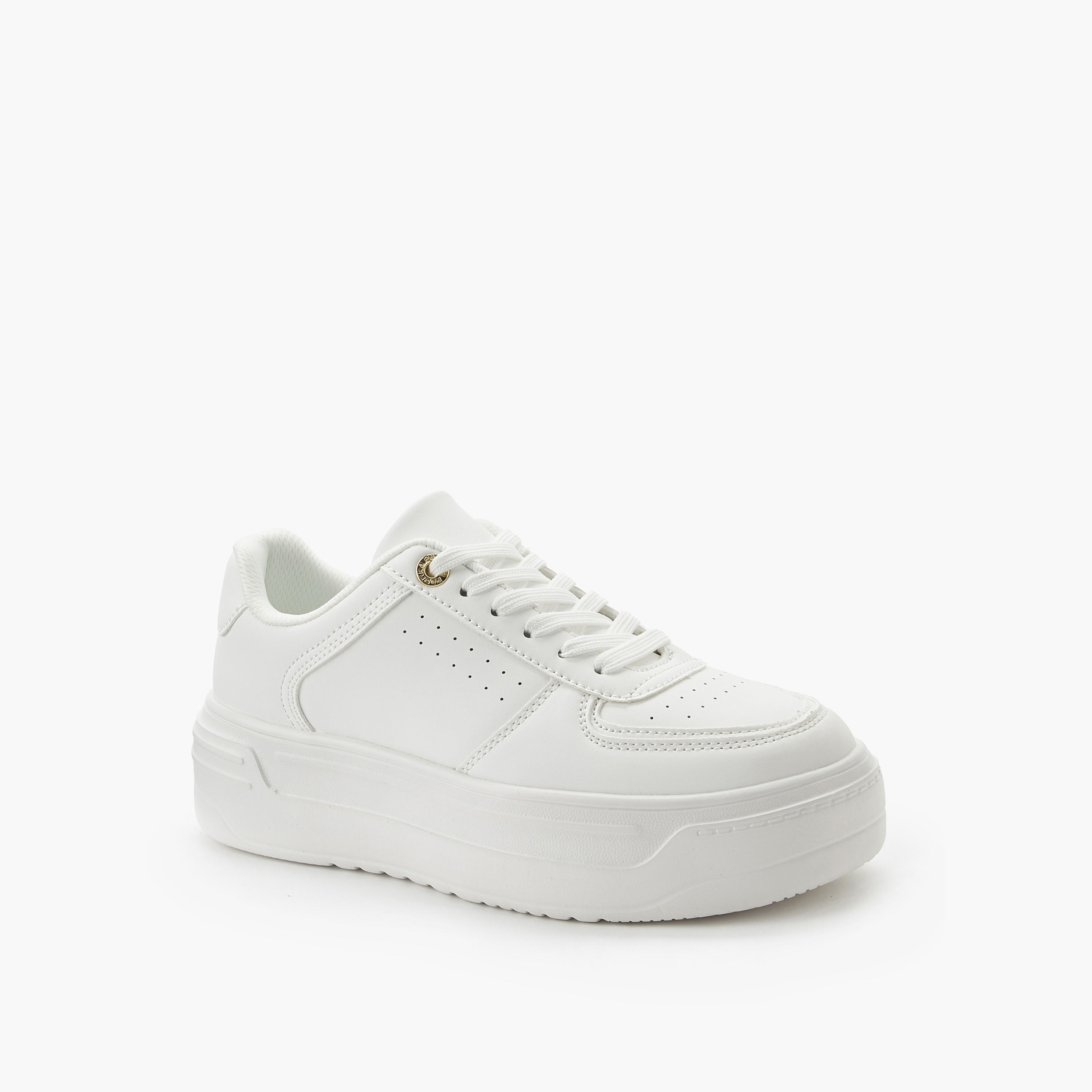 Paprika Women Lace-Up Ankle Sneakers-women-shoes-sneakers-image-2