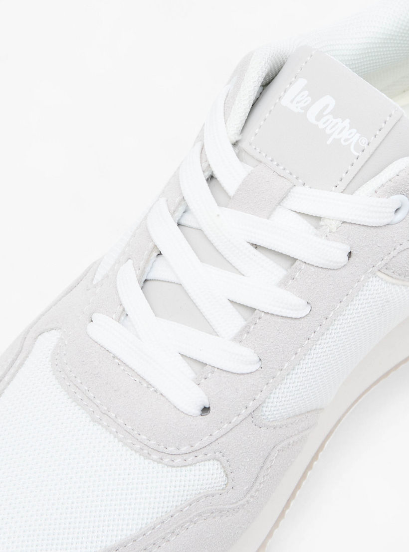 Lee Cooper Women's Mesh Sneakers with Lace-Up Closure-women-shoes-sneakers-image-4
