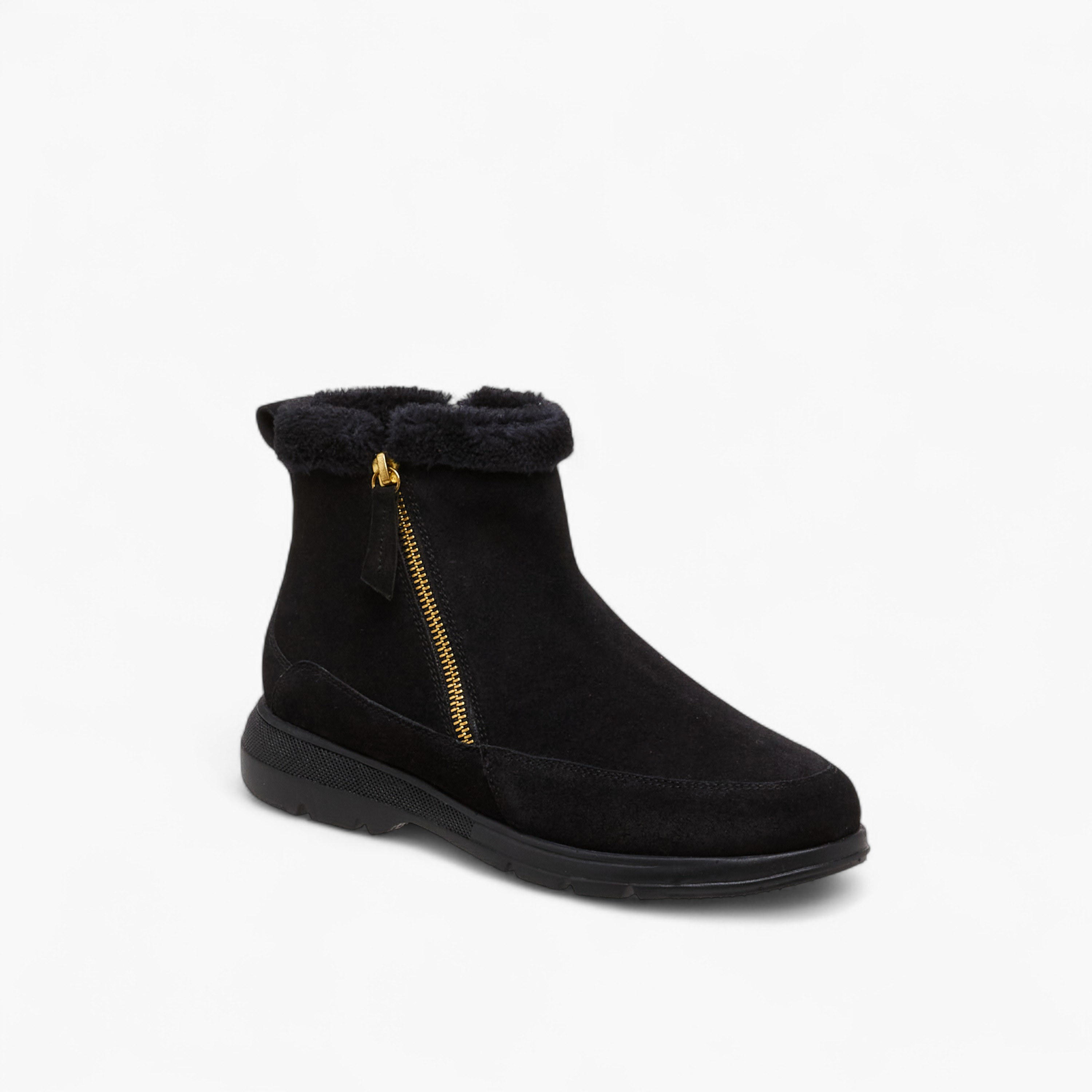 Paprika Women's Faux Fur Ankle Boots-women-shoes-boots-image-2