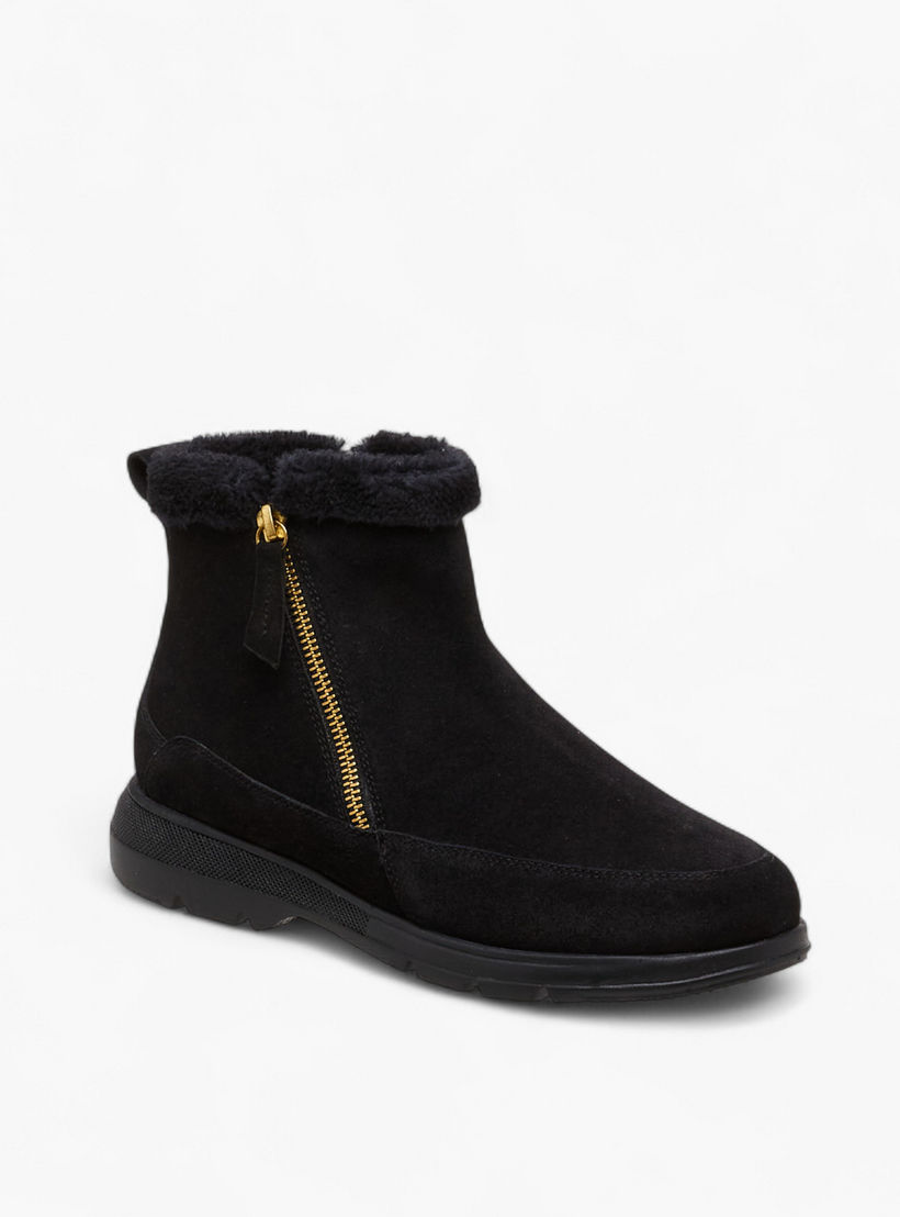 Paprika Women's Faux Fur Ankle Boots-women-shoes-boots-image-2