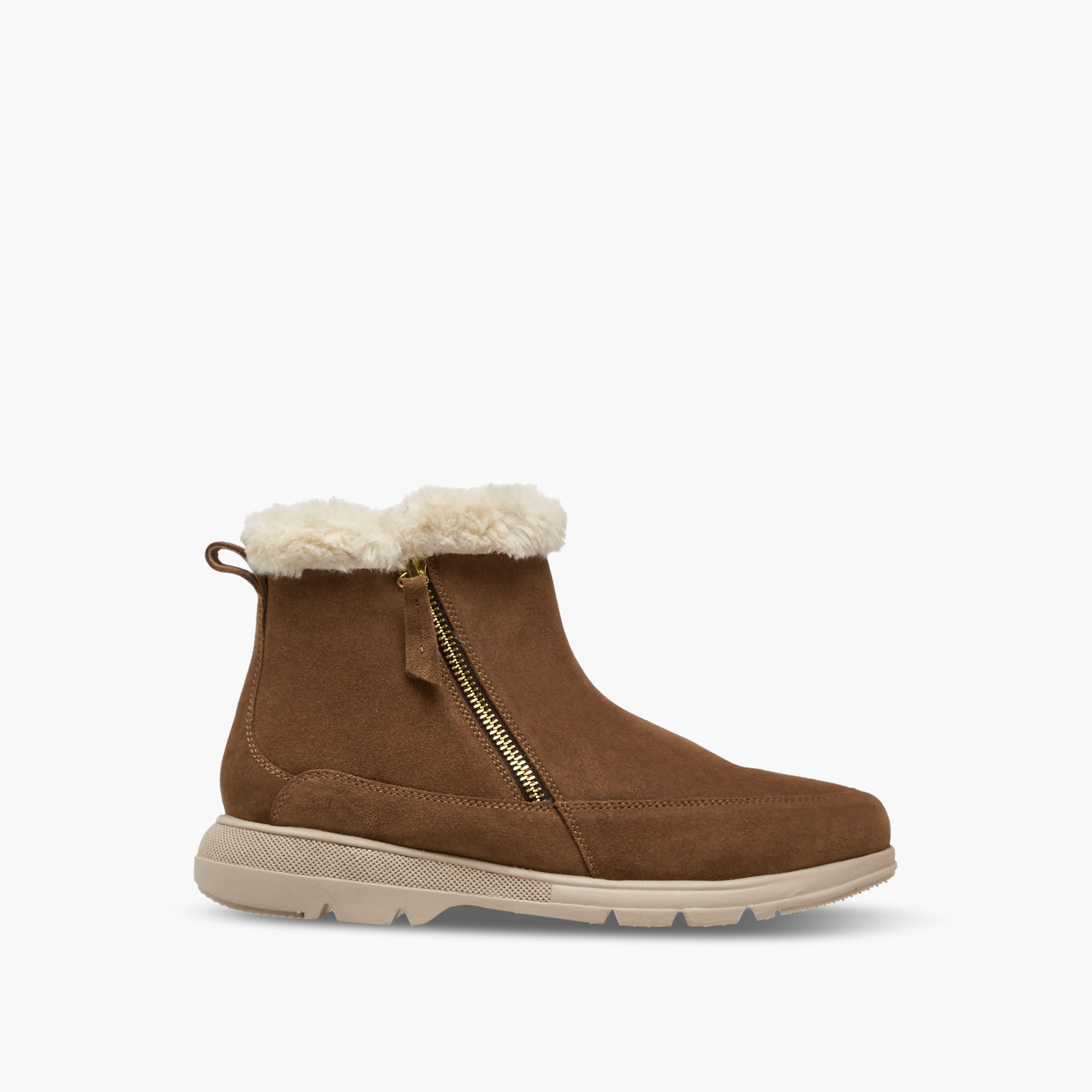 Paprika Women's Faux Fur Ankle Boots-women-shoes-boots-image-3
