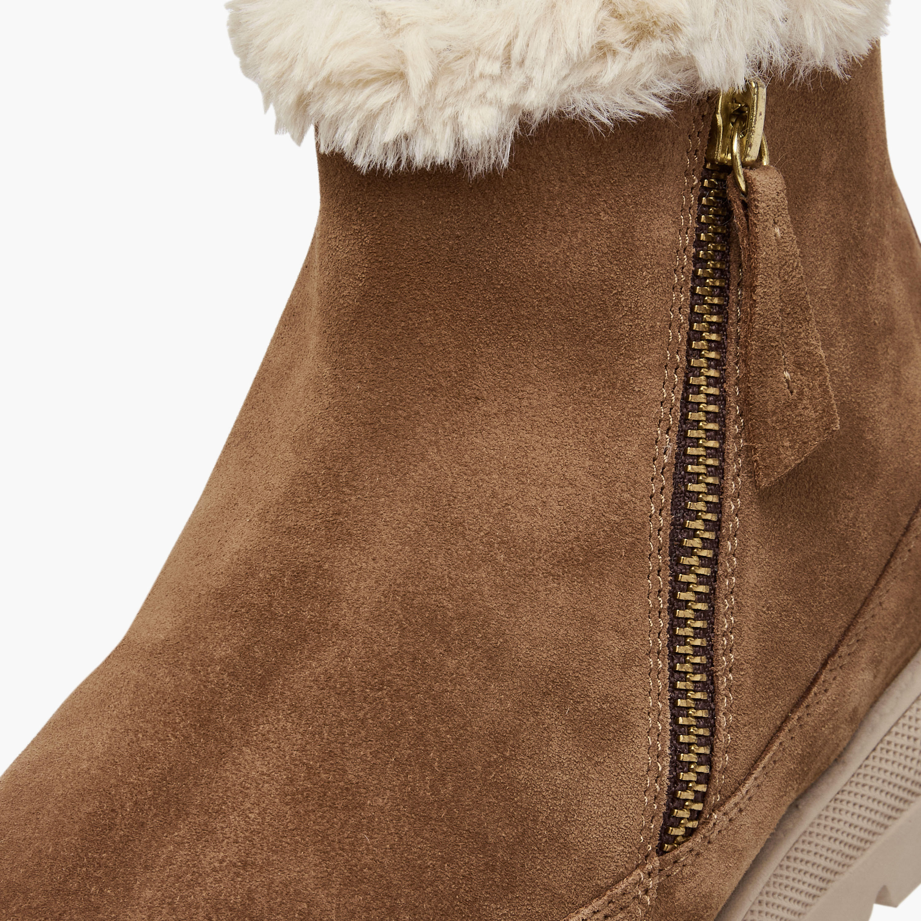Paprika Women's Faux Fur Ankle Boots-women-shoes-boots-image-4