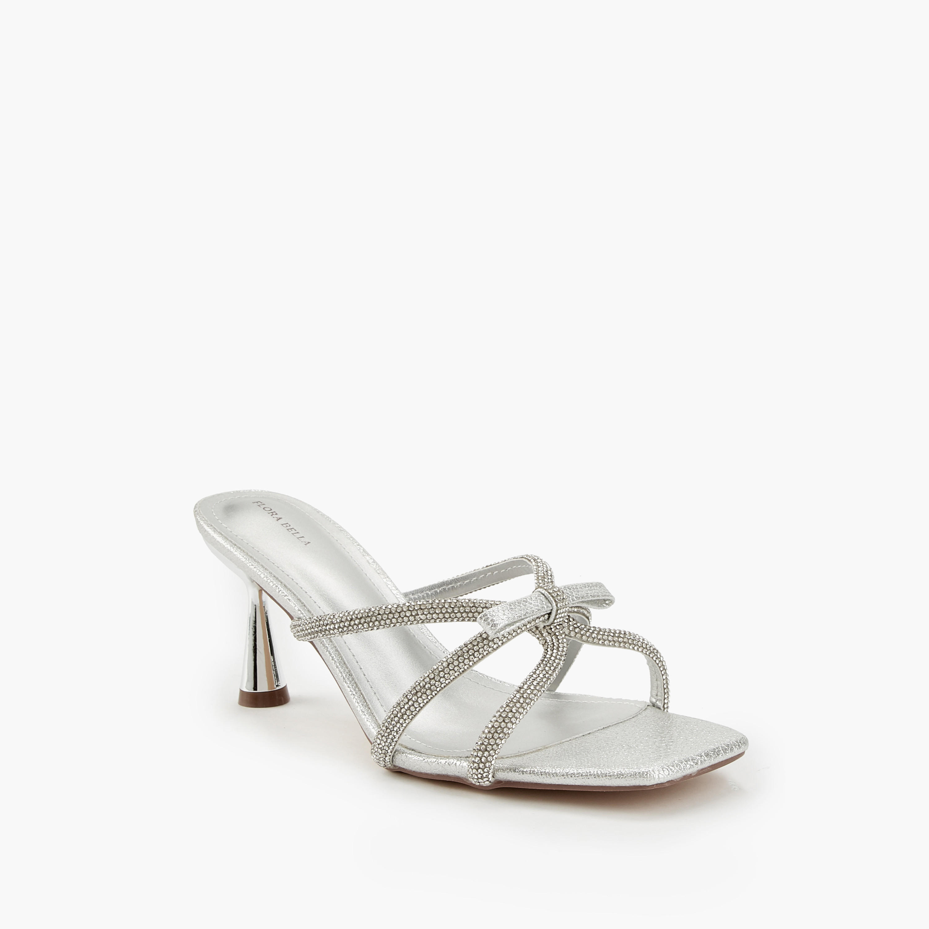Flora Bella Embellished Slip-On Sandals with Cone Heels-women-shoes-sandals-heeled-image-3