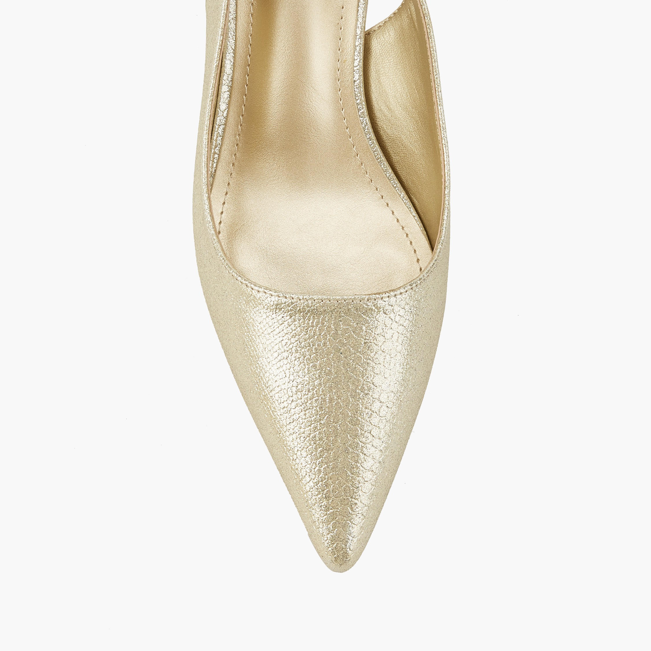 Flora Bella Metallic Pointed Toe Shoes with Stiletto Heels-women-shoes-heels-image-4