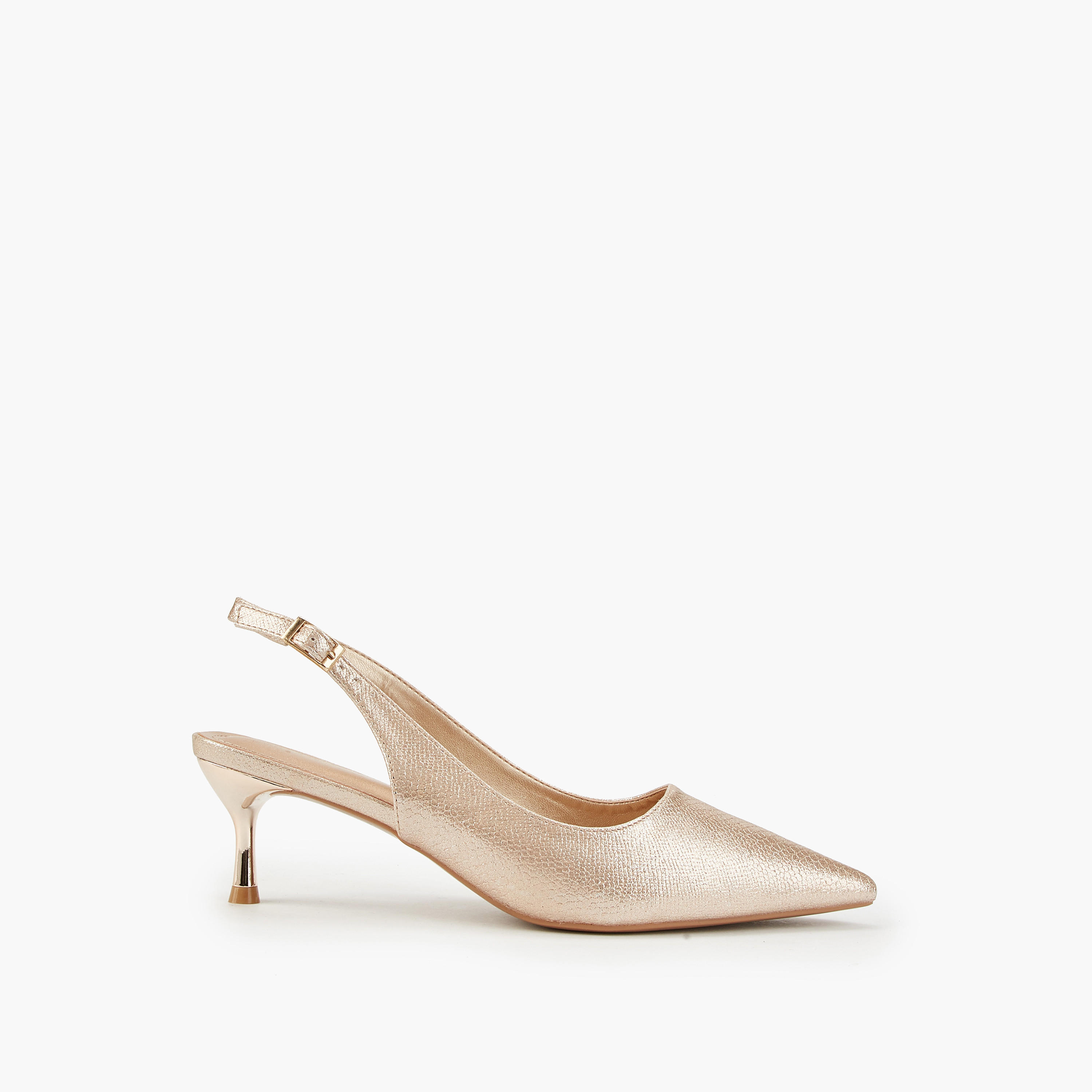 حذاء ميتاليك بكعب ستيليتو ومقدمة مدببة من فلورا بيلا-women-shoes-heels-image-2