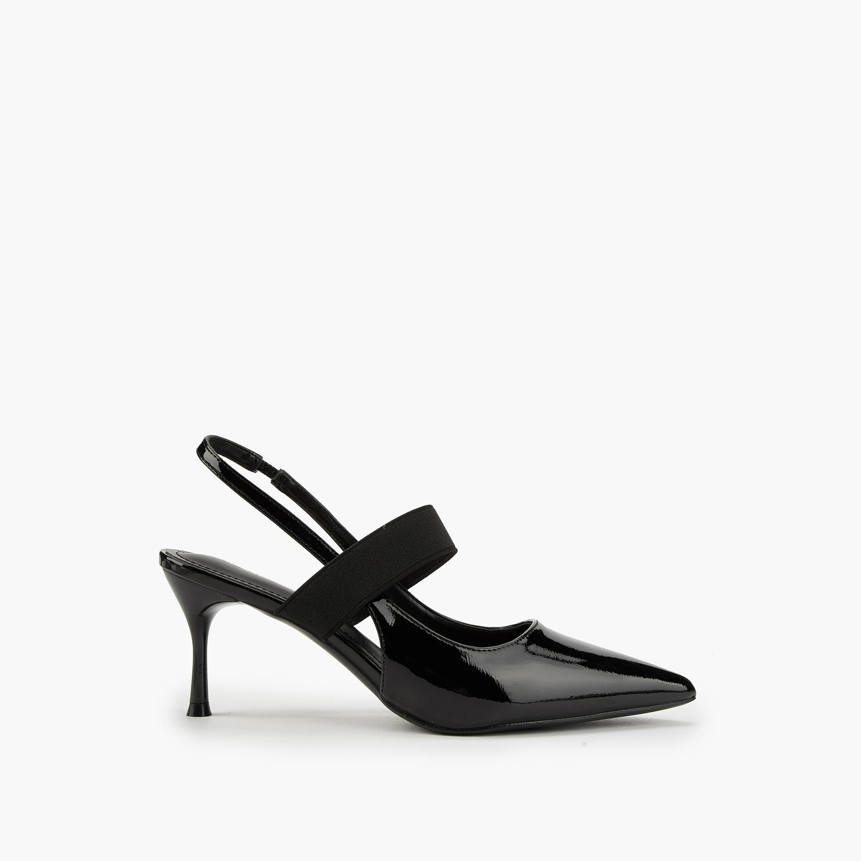 Flora Bella Solid Pointed Toe Slingback Shoes with Stiletto Heels-women-shoes-heels-image-2