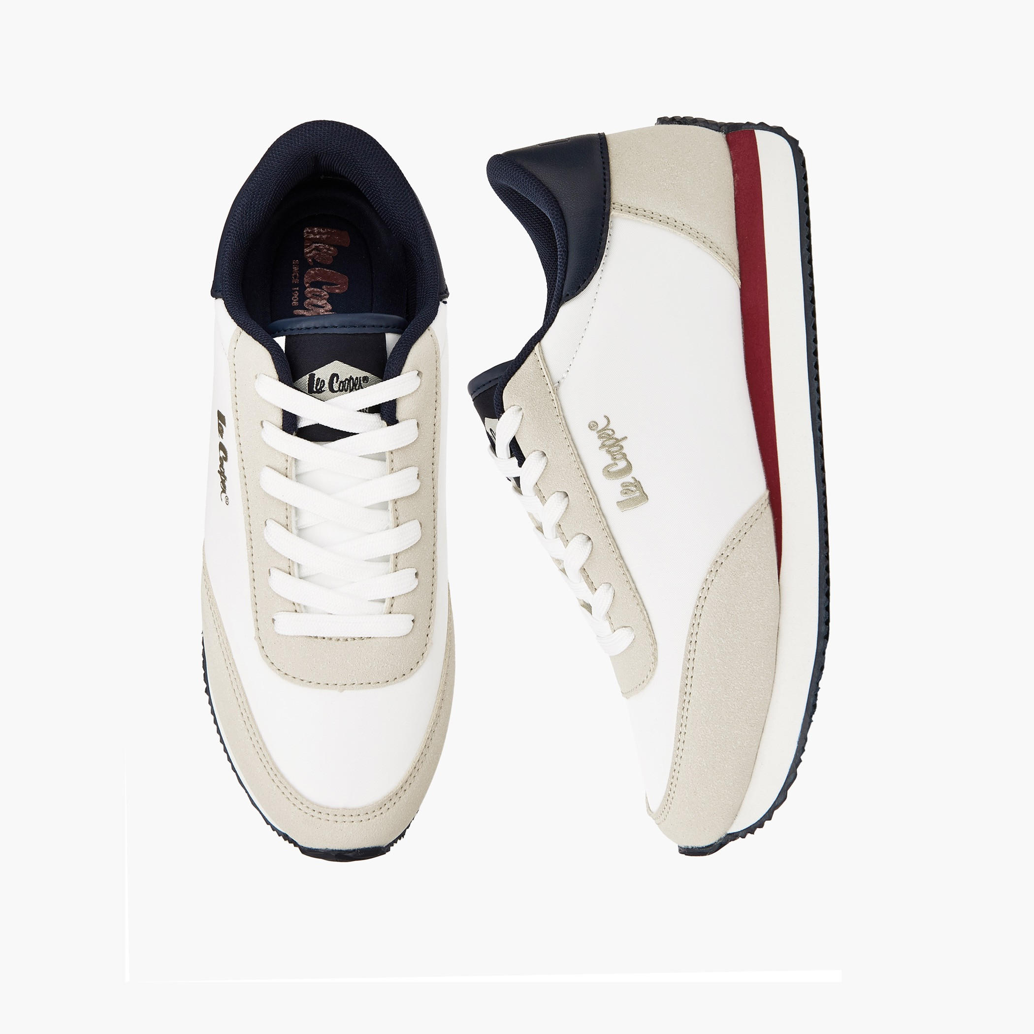 حذاء سنيكرز بقوالب ملونة ورباط إغلاق للنساء من لي كوبر-women-shoes-sneakers-image-1