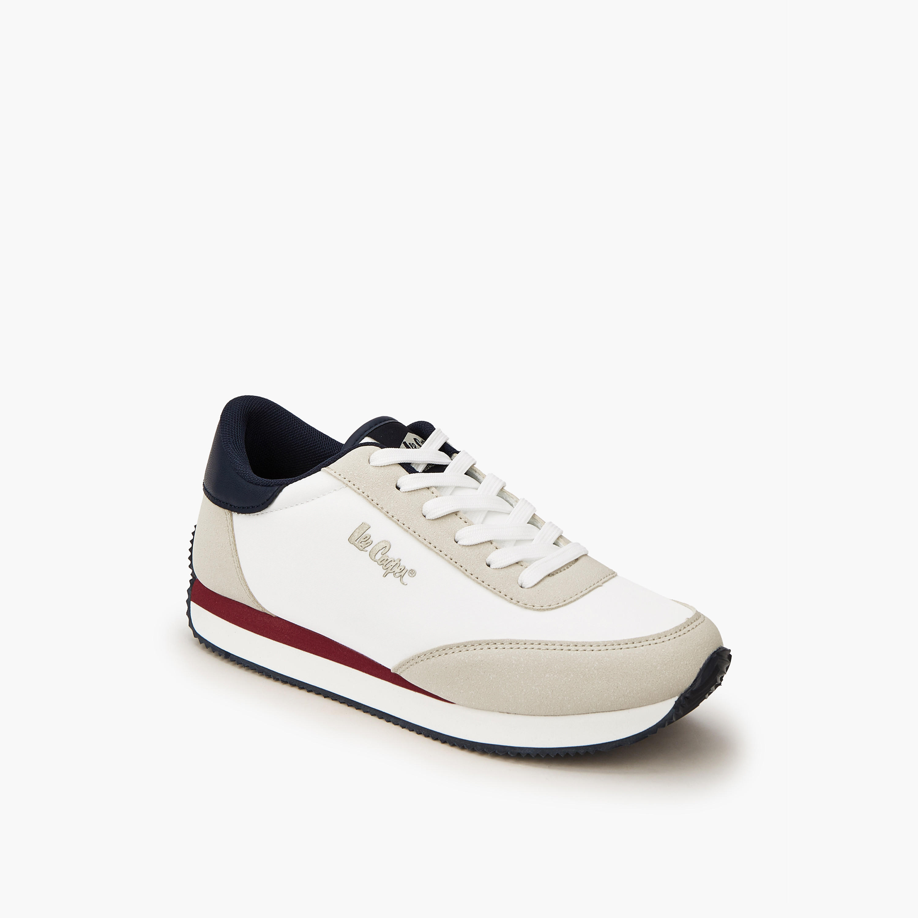 حذاء سنيكرز بقوالب ملونة ورباط إغلاق للنساء من لي كوبر-women-shoes-sneakers-image-2