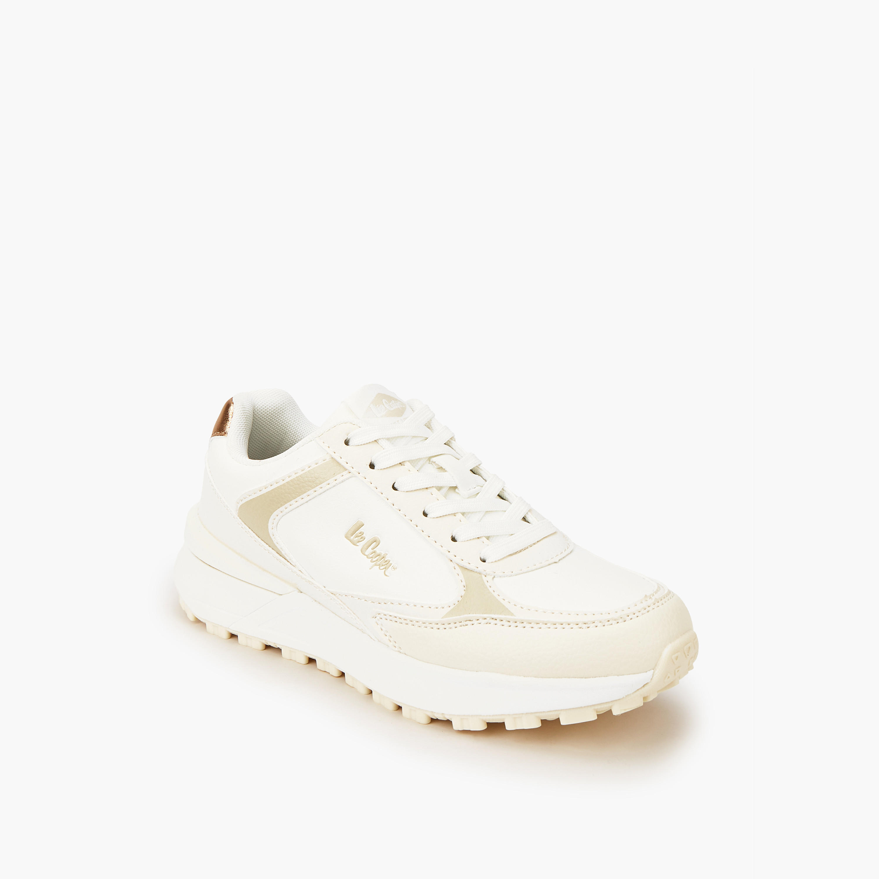 Lee Cooper Women's Colourblock Lace-Up Sneakers-women-shoes-sneakers-image-2