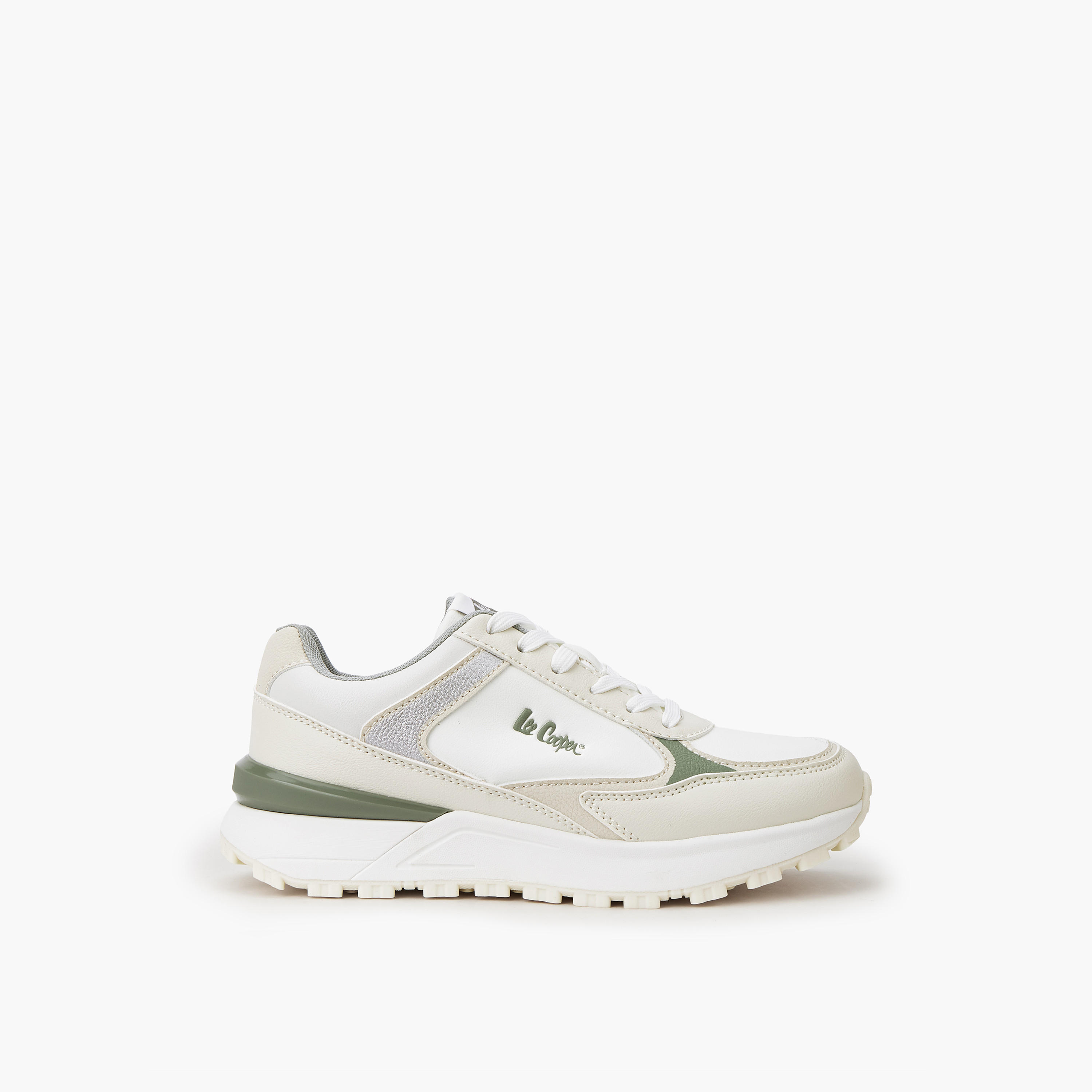 Lee Cooper Women's Colourblock Lace-Up Sneakers-women-shoes-sneakers-image-3