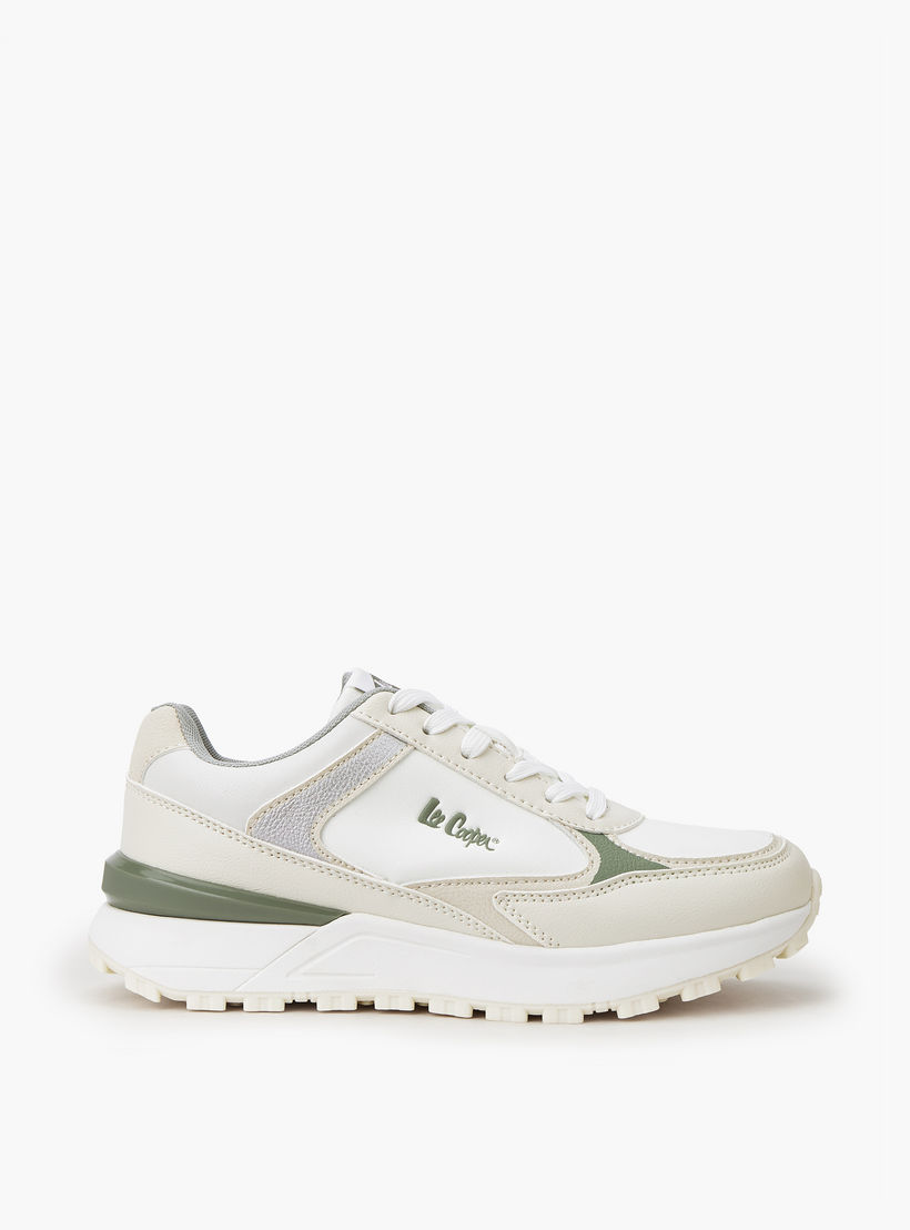 Lee Cooper Women's Colourblock Lace-Up Sneakers-women-shoes-sneakers-image-3