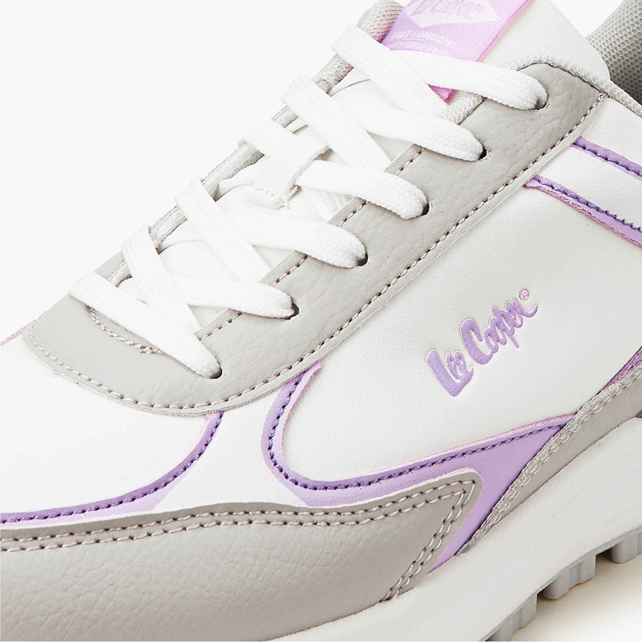 Lee Cooper Women's Colourblock Lace-Up Sneakers-women-shoes-sneakers-image-4