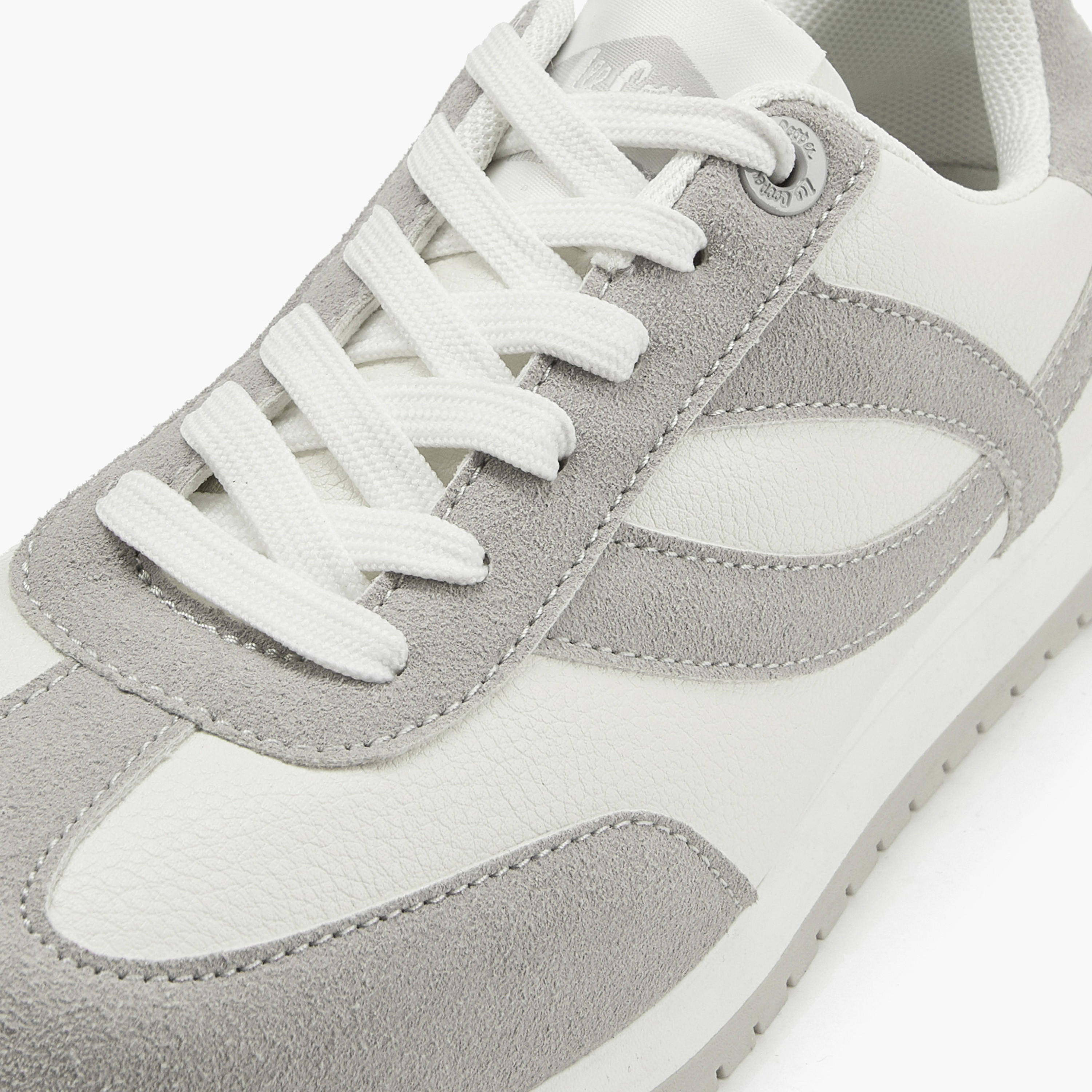 Lee Cooper Women's Panelled Lace-Up Sneakers-women-shoes-sneakers-image-5