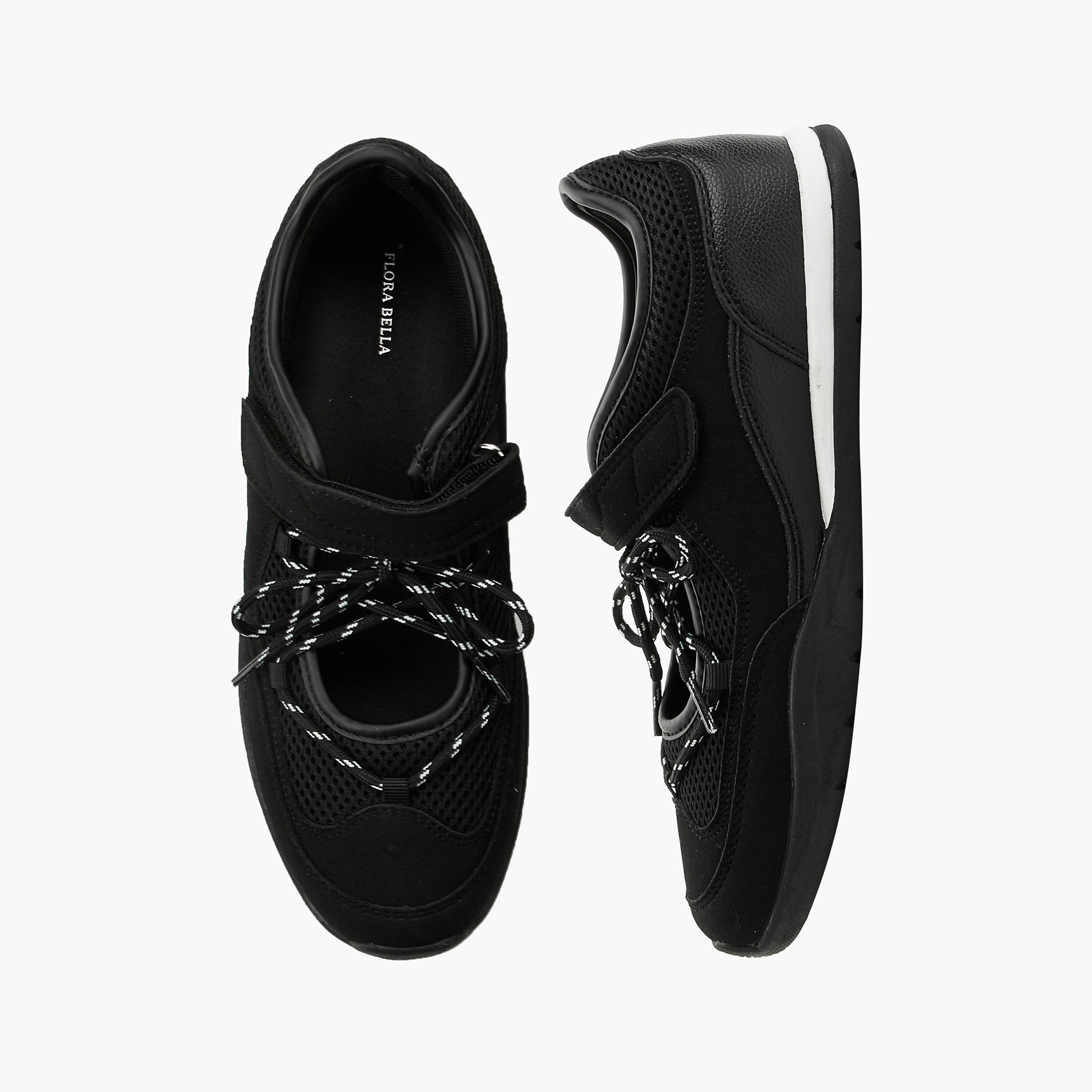 Flora Bella Women Hook & Loop Ankle Sneakers-women-shoes-sneakers-image-1