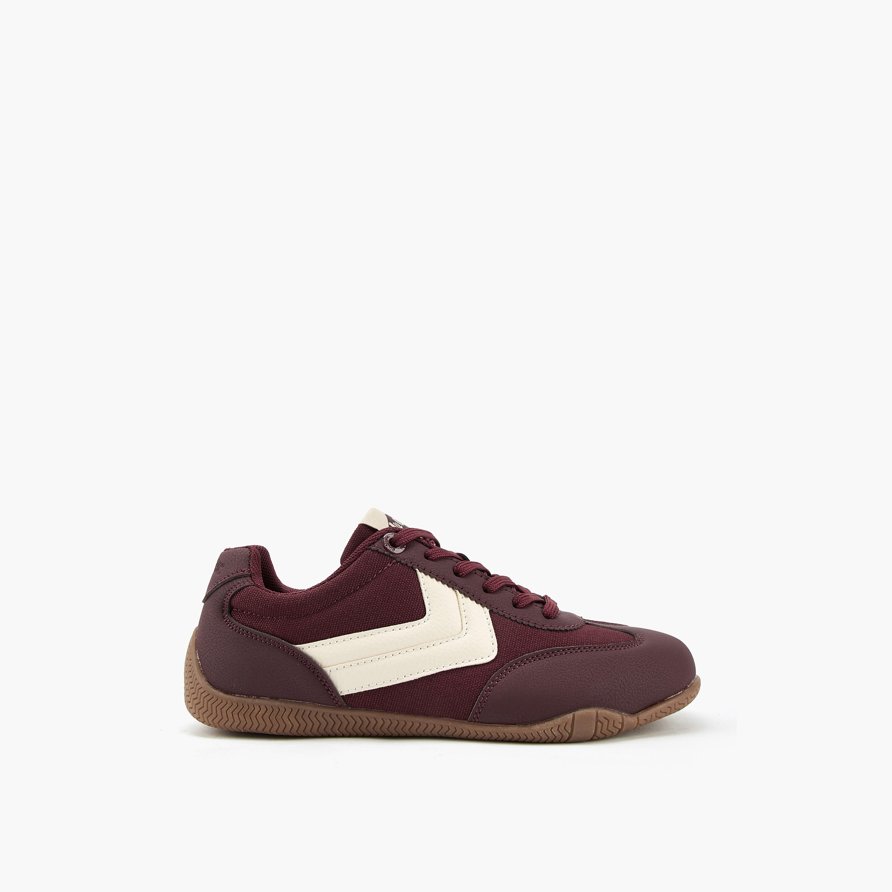 Lee Cooper Women's Panelled Sneakers with Lace-Up Closure-women-shoes-sneakers-image-2