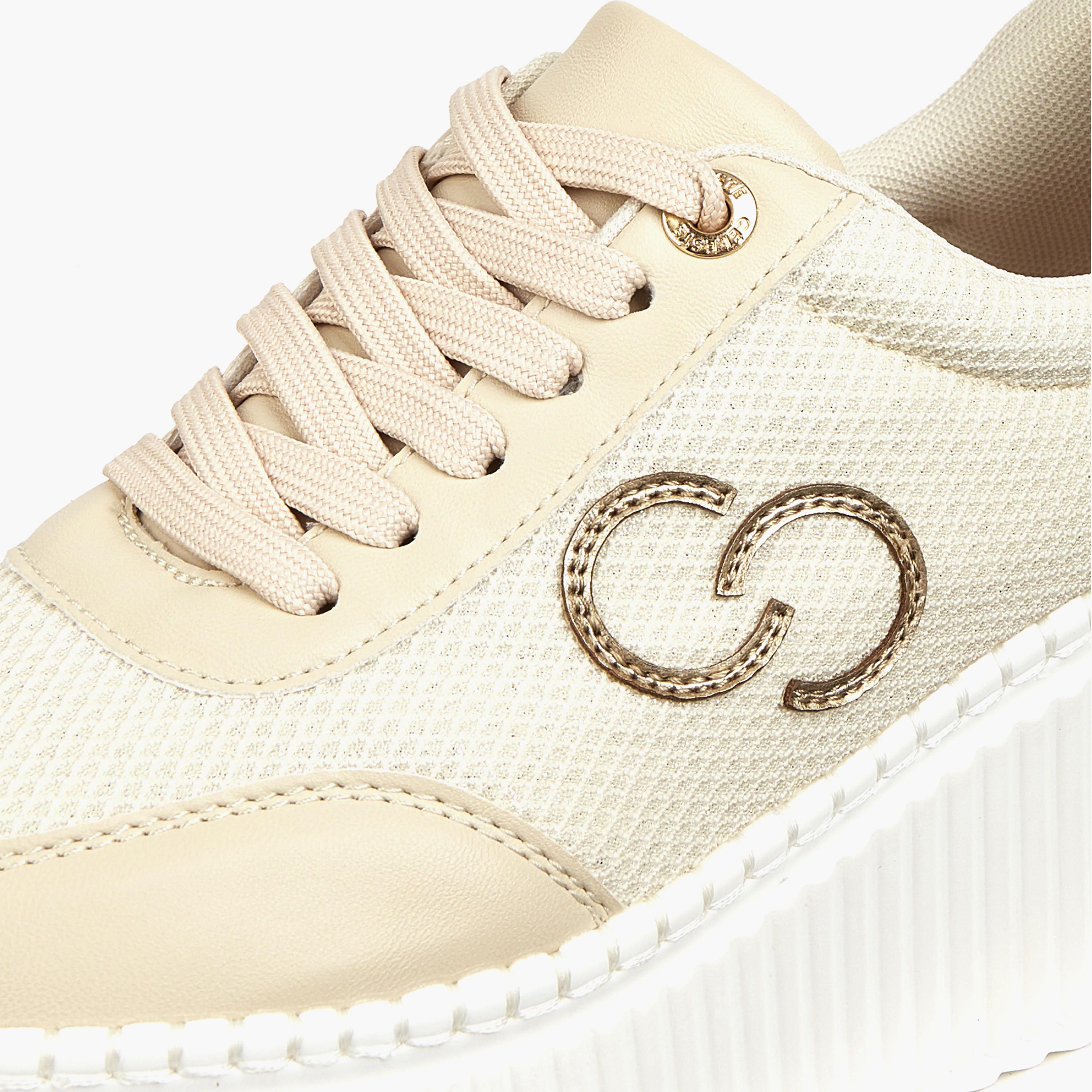 Celeste Women's Logo Applique Lace-Up Sneakers-women-shoes-sneakers-image-5