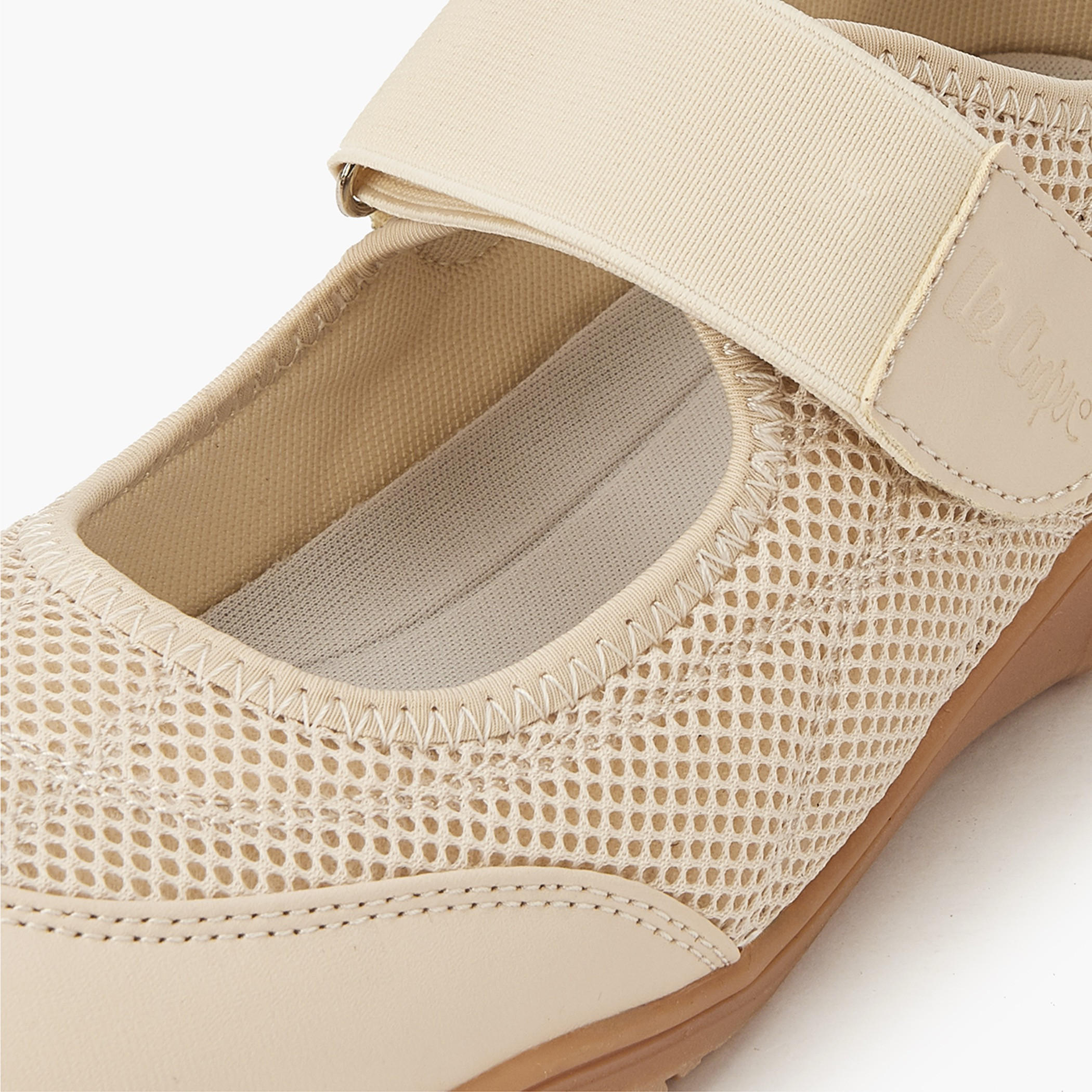 Lee Cooper Women's Textured Sneakers with Hook and Loop Closure-women-shoes-sneakers-image-4