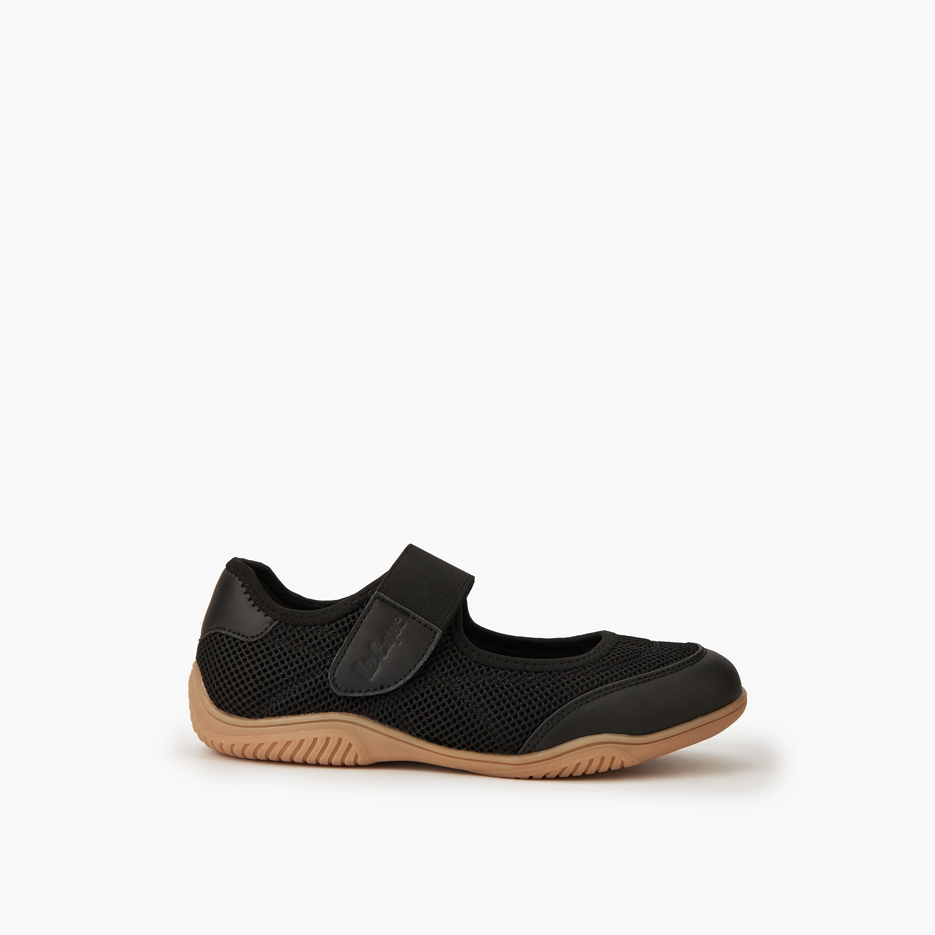 Lee Cooper Women's Textured Sneakers with Hook and Loop Closure-women-shoes-sneakers-image-3