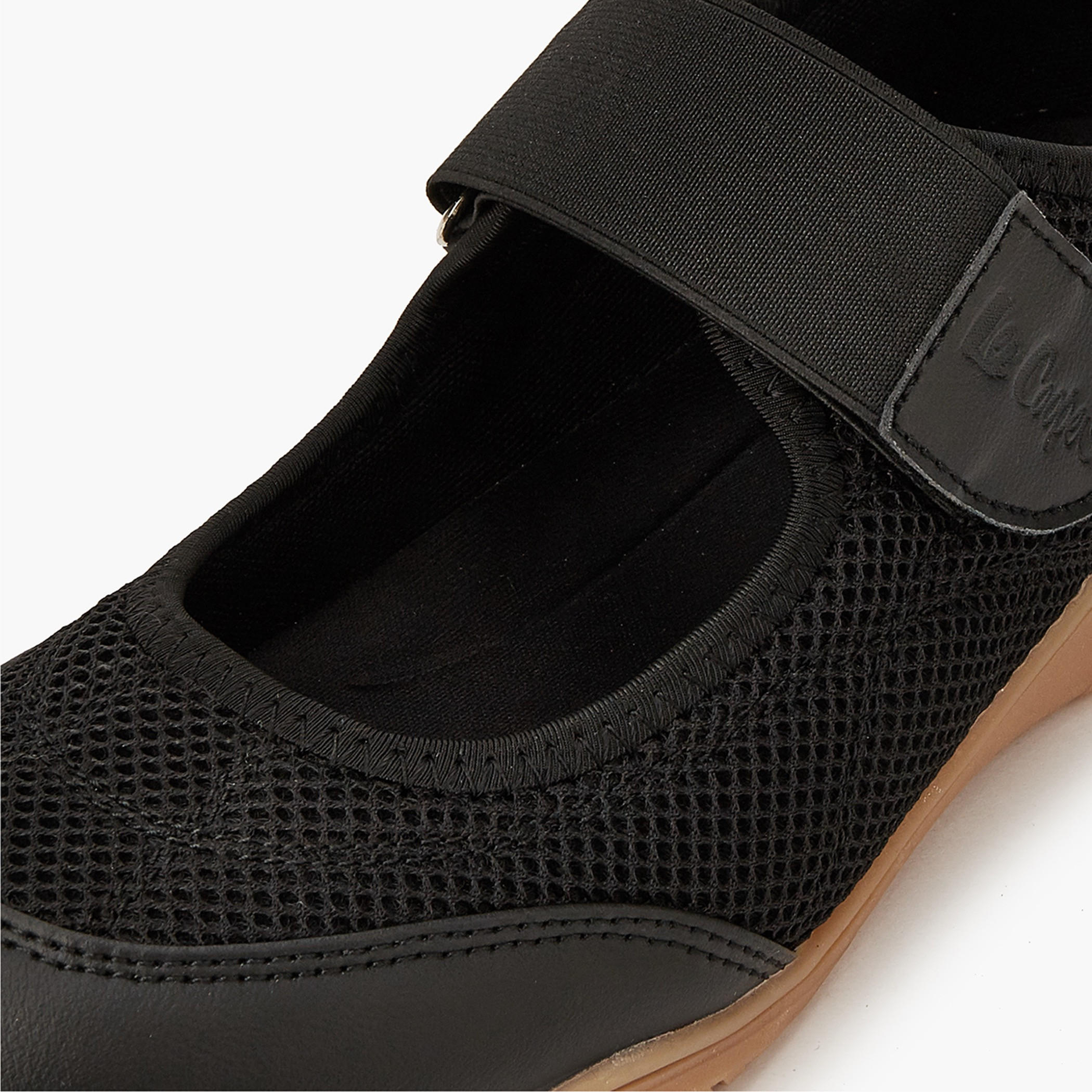 Lee Cooper Women's Textured Sneakers with Hook and Loop Closure-women-shoes-sneakers-image-4