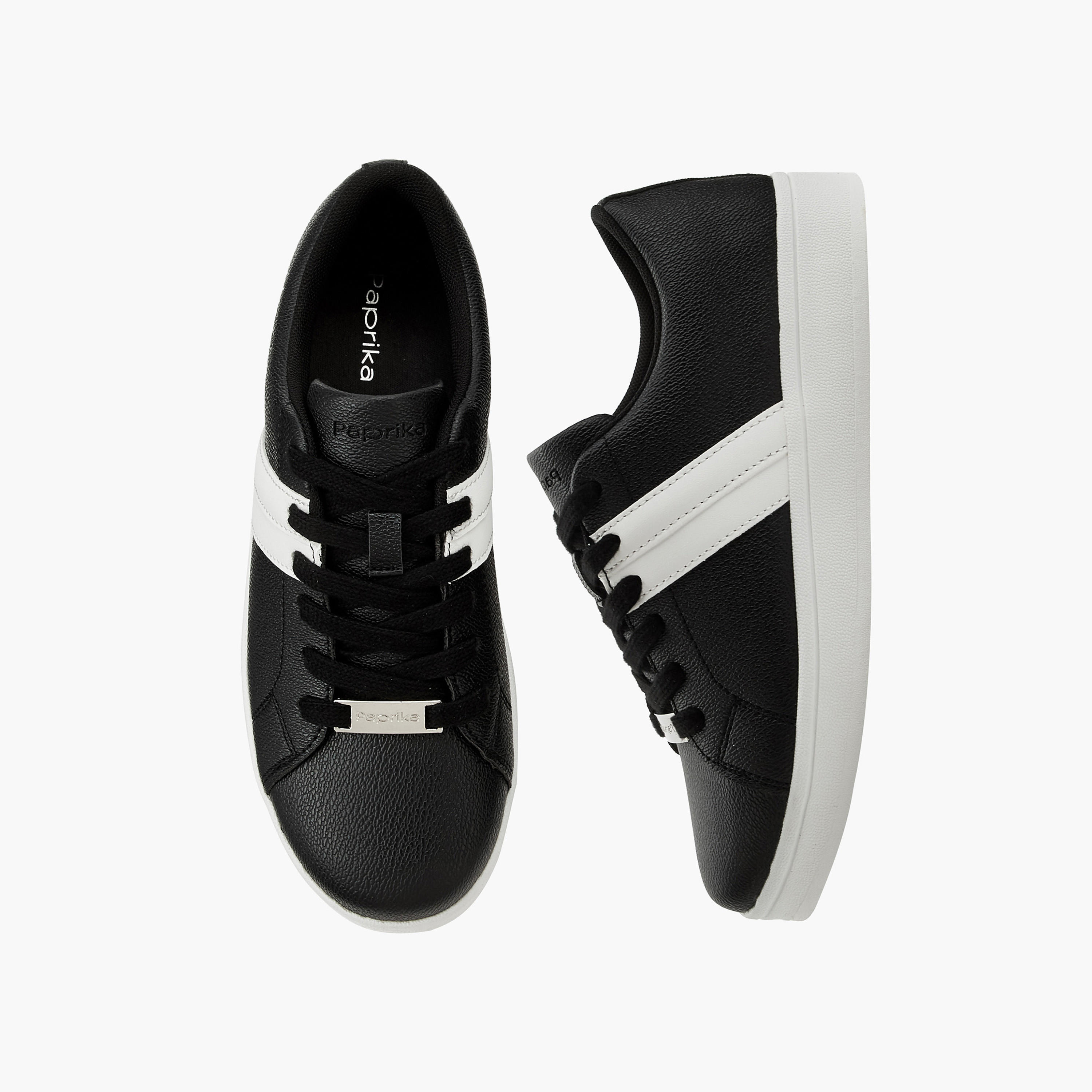 Paprika Women Lace-Up Ankle Sneakers-women-shoes-sneakers-image-1