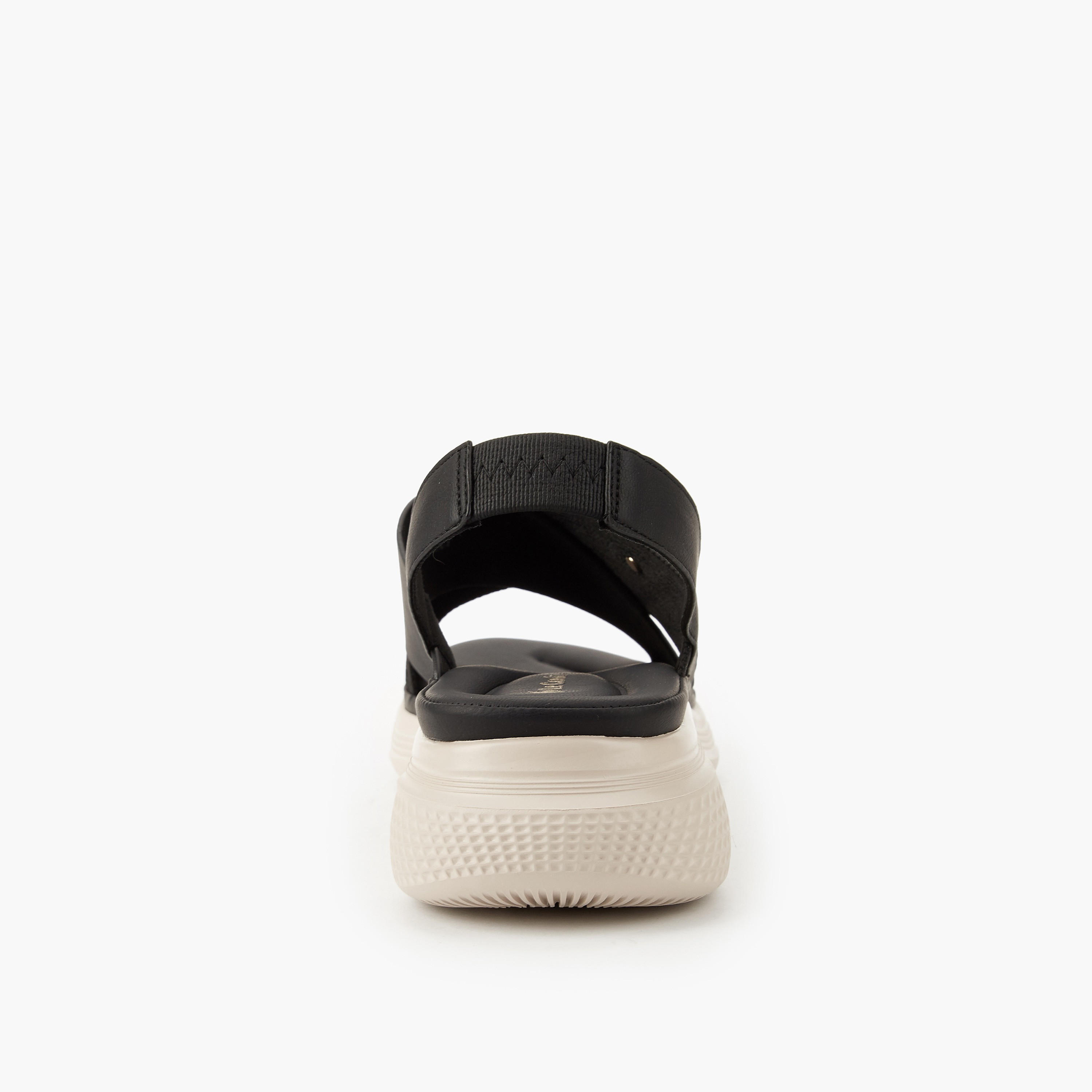 Le Confort Women Knit Textured Cross Strap Sandals-women-shoes-sandals-heeled-image-5