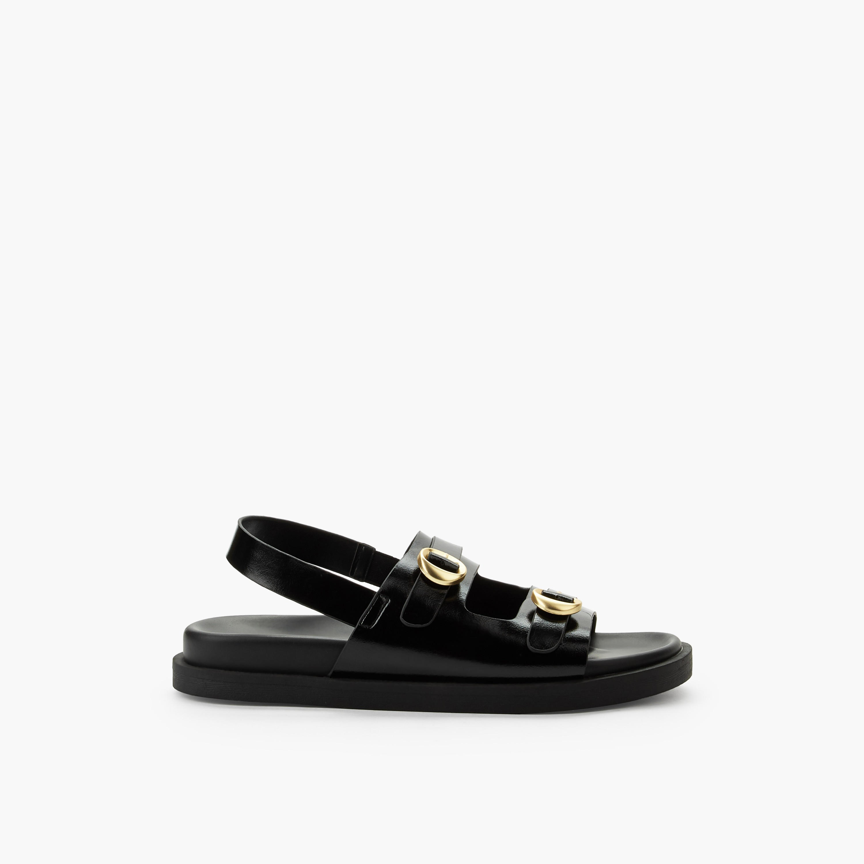 Flora Bella Women Buckle Detail Sandals-women-shoes-flats-sandals-image-3