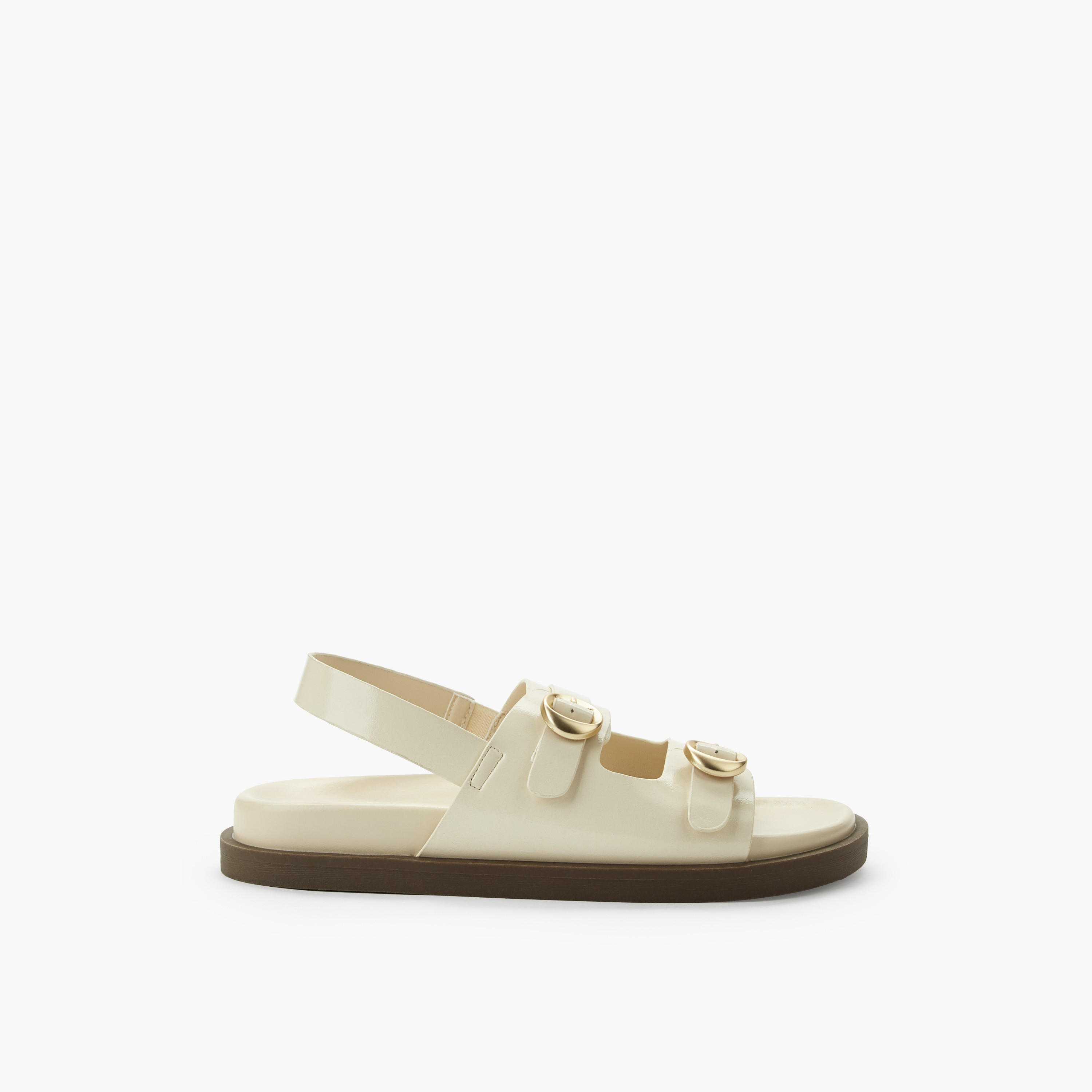 Flora Bella Women Buckle Detail Sandals-women-shoes-flats-sandals-image-3