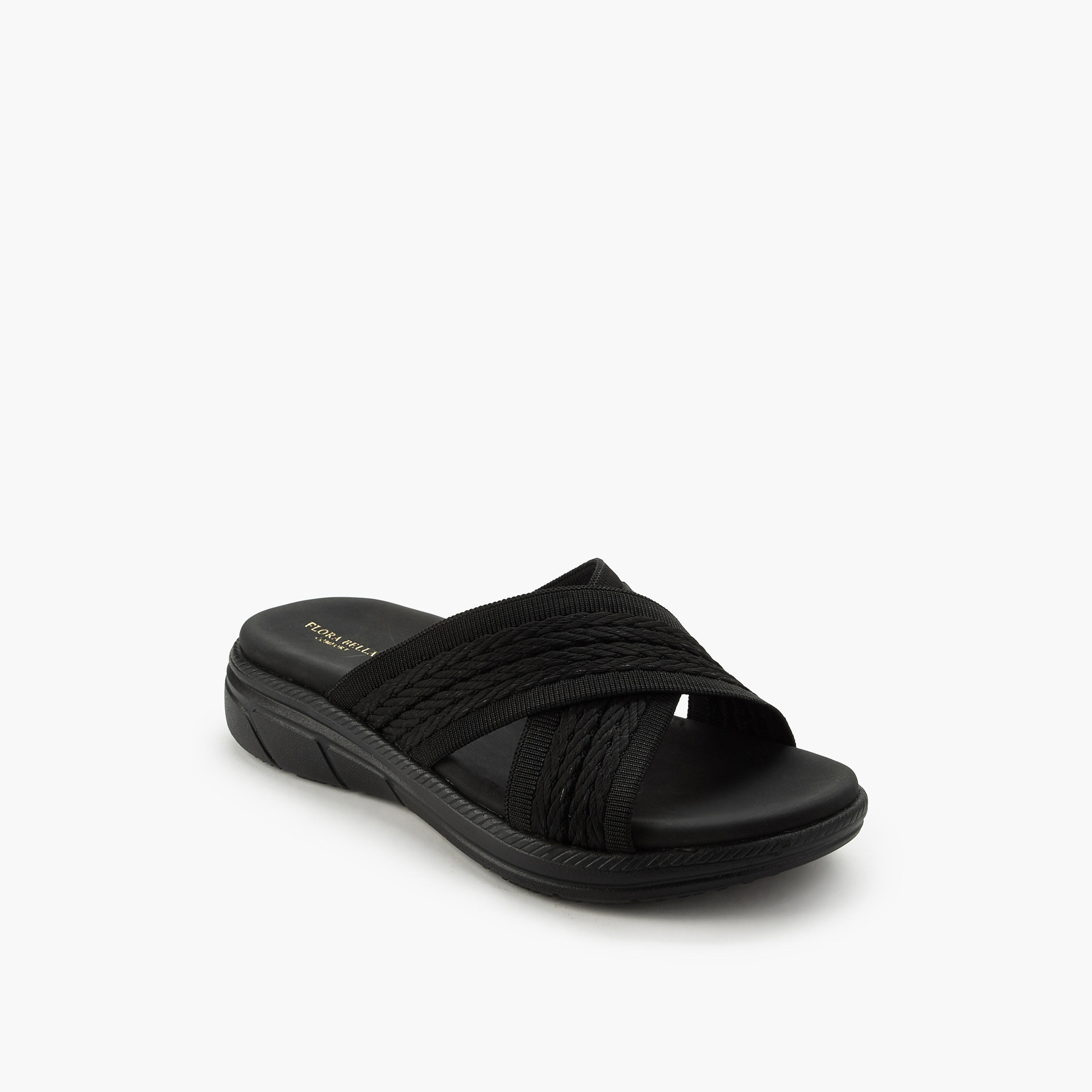 Flora Bella Women Textured Comfort Sandals-women-shoes-flats-sandals-image-2