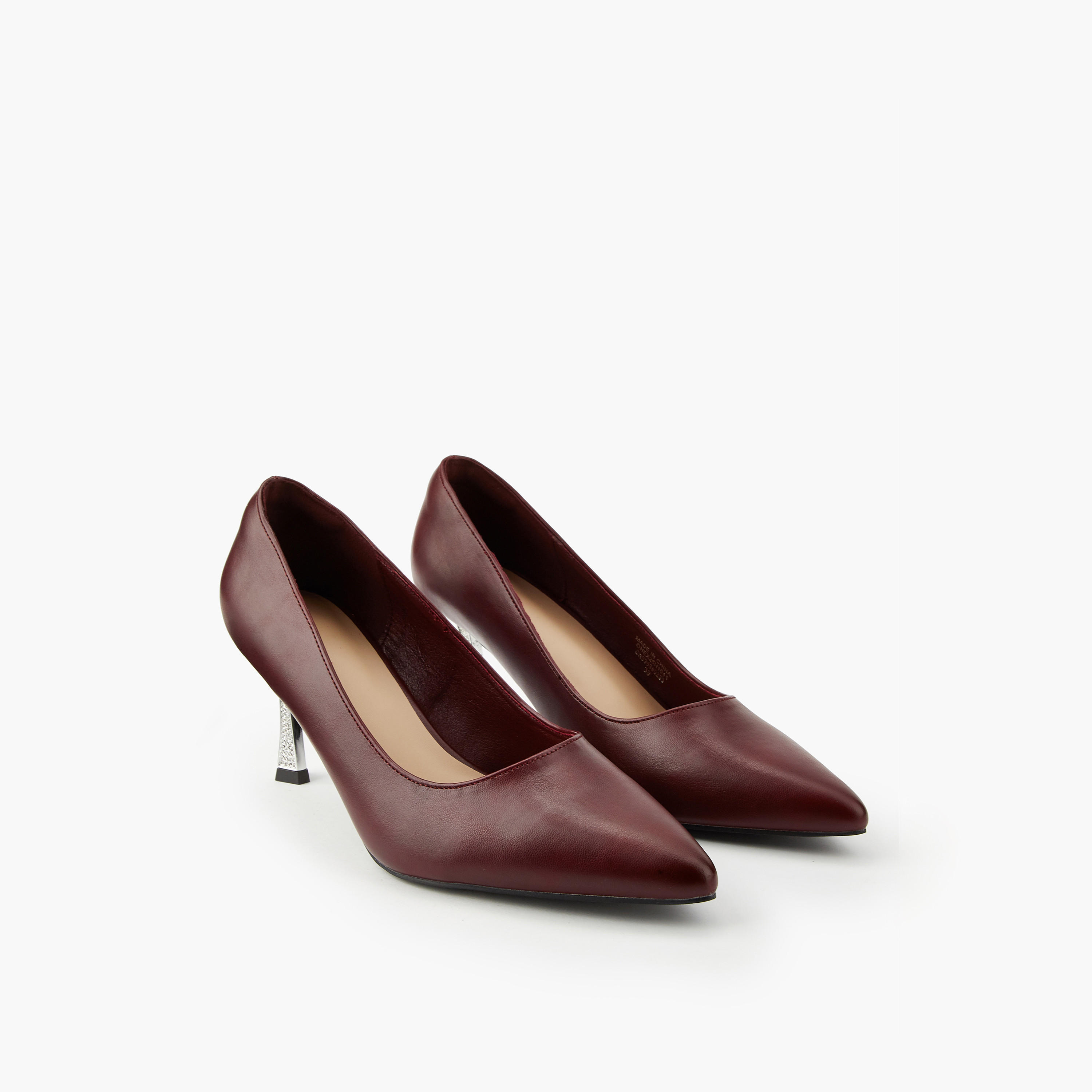 Flora Bella Women's Pointed Toe Stiletto Heel Pumps-women-shoes-heels-image-1