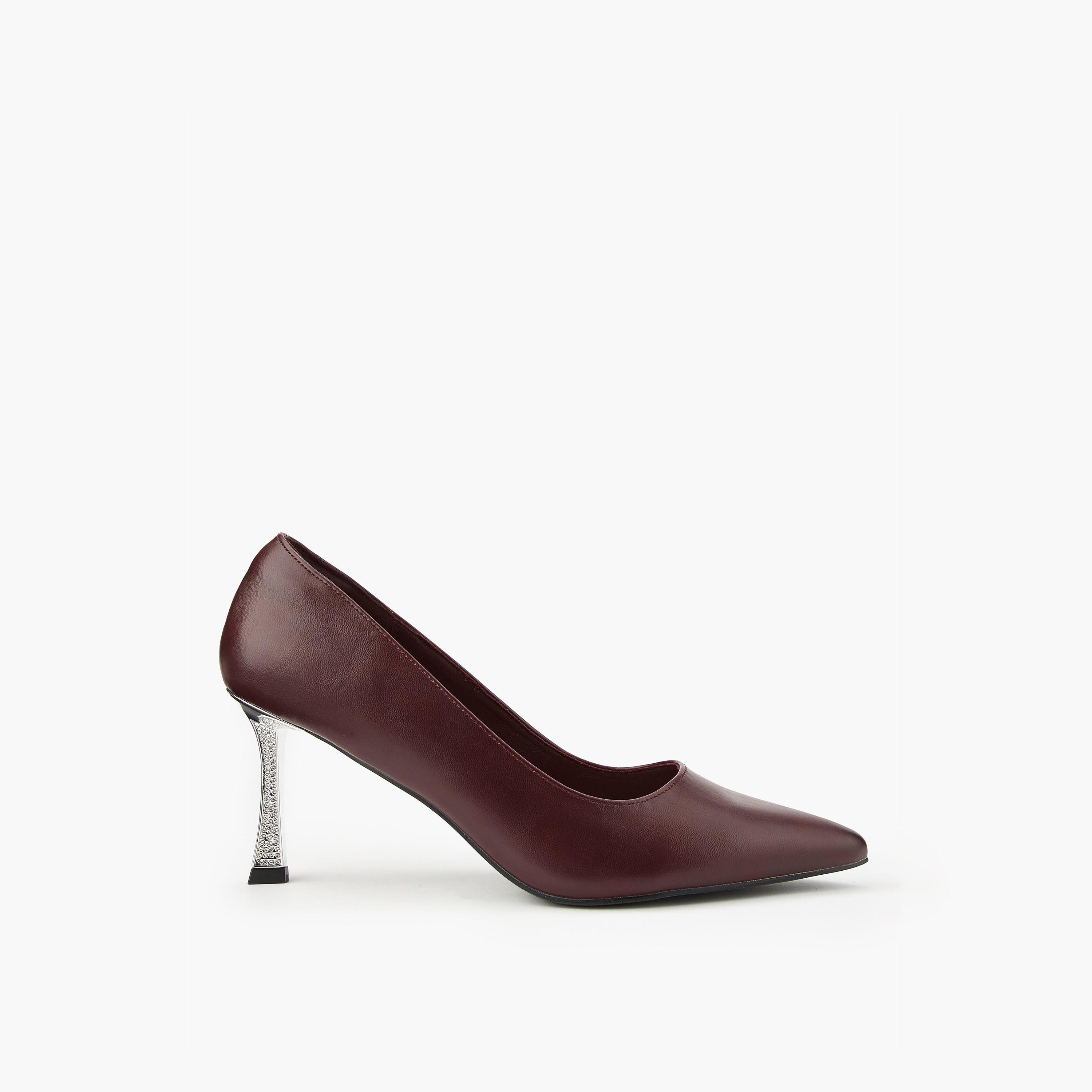 Flora Bella Women's Pointed Toe Stiletto Heel Pumps-women-shoes-heels-image-2